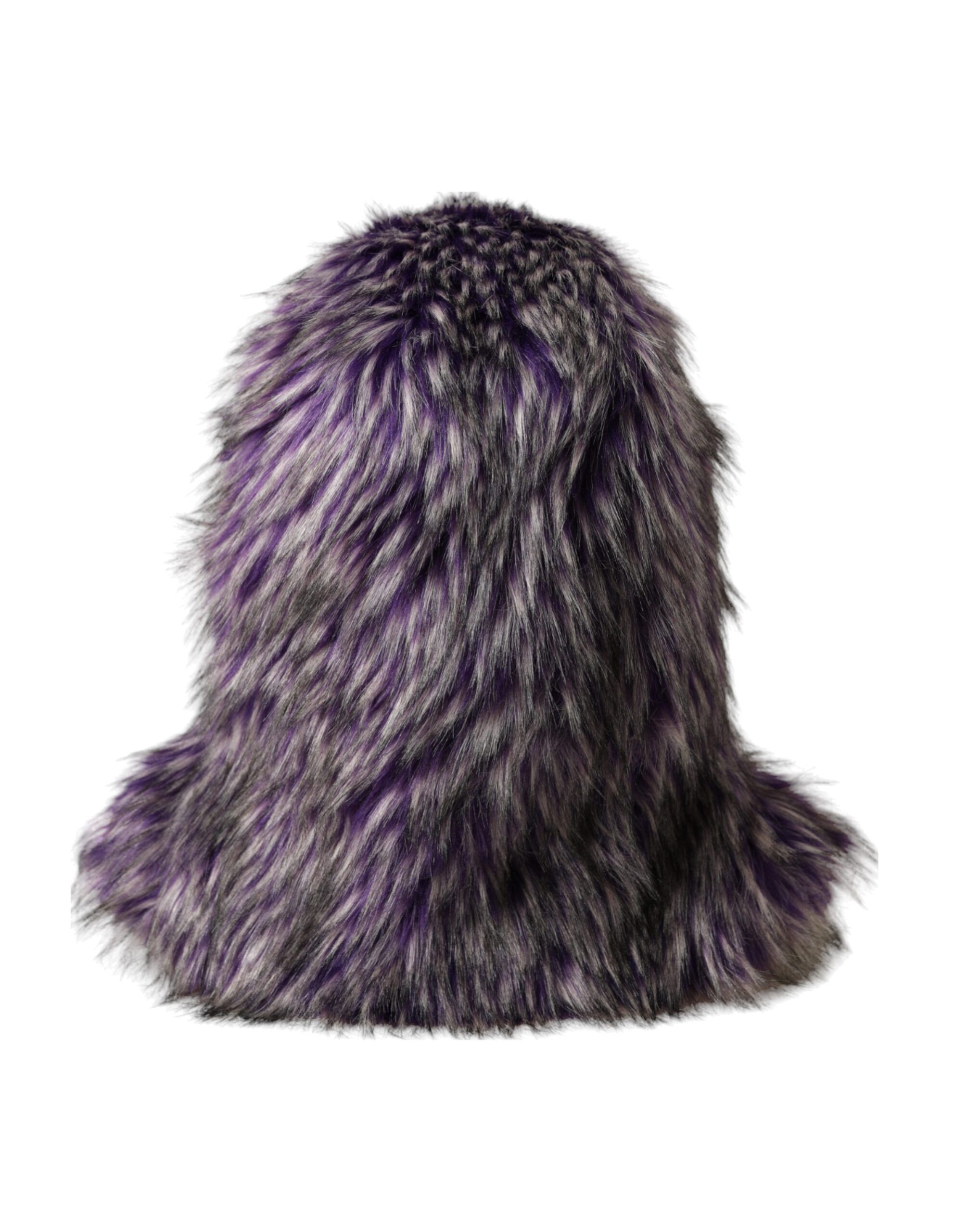Faux Fur Whole Head Wrap Women's Hat - Dolce & Gabbana - Modalova