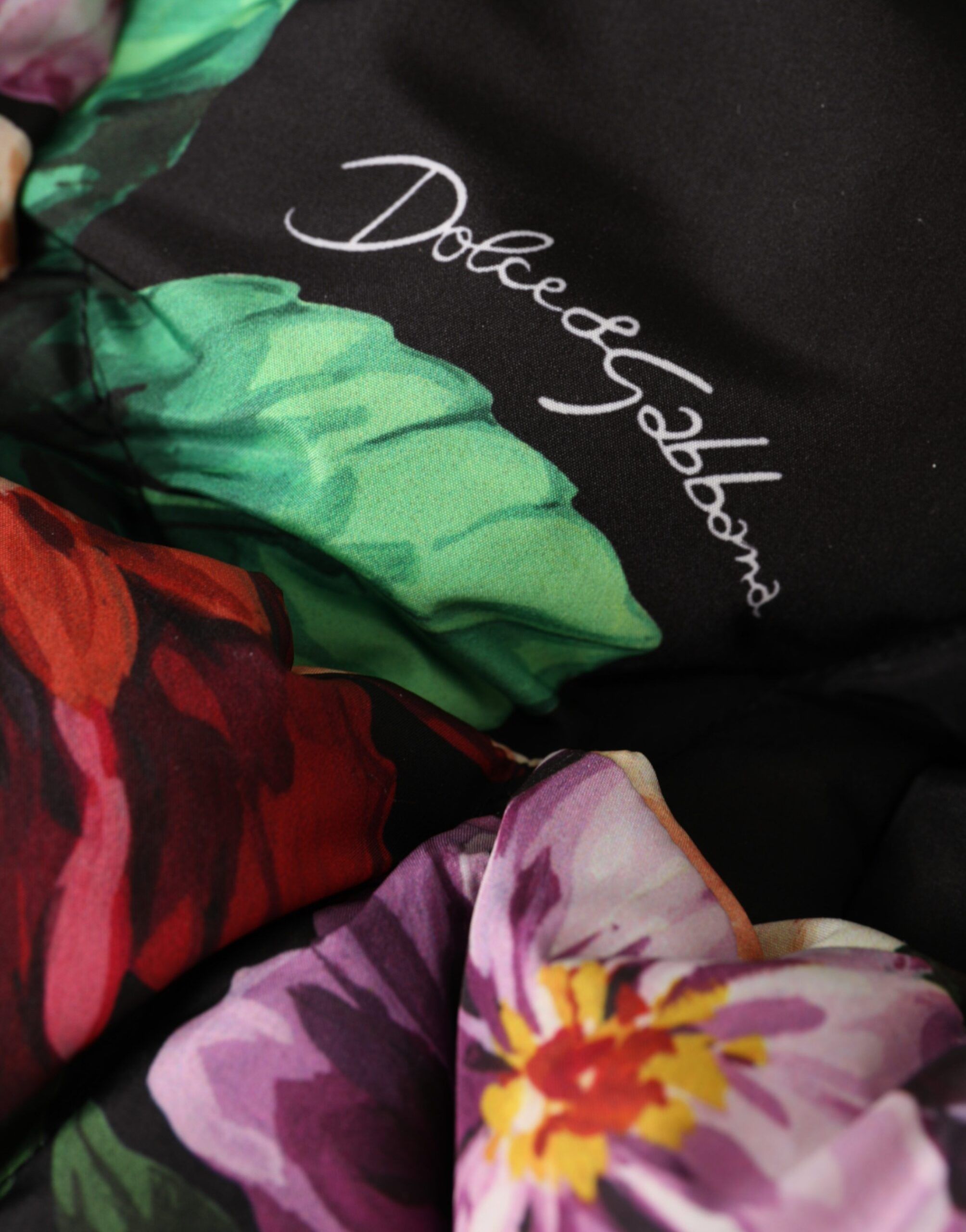 Floral Print Whole Head Wrap Women's Hat - Dolce & Gabbana - Modalova