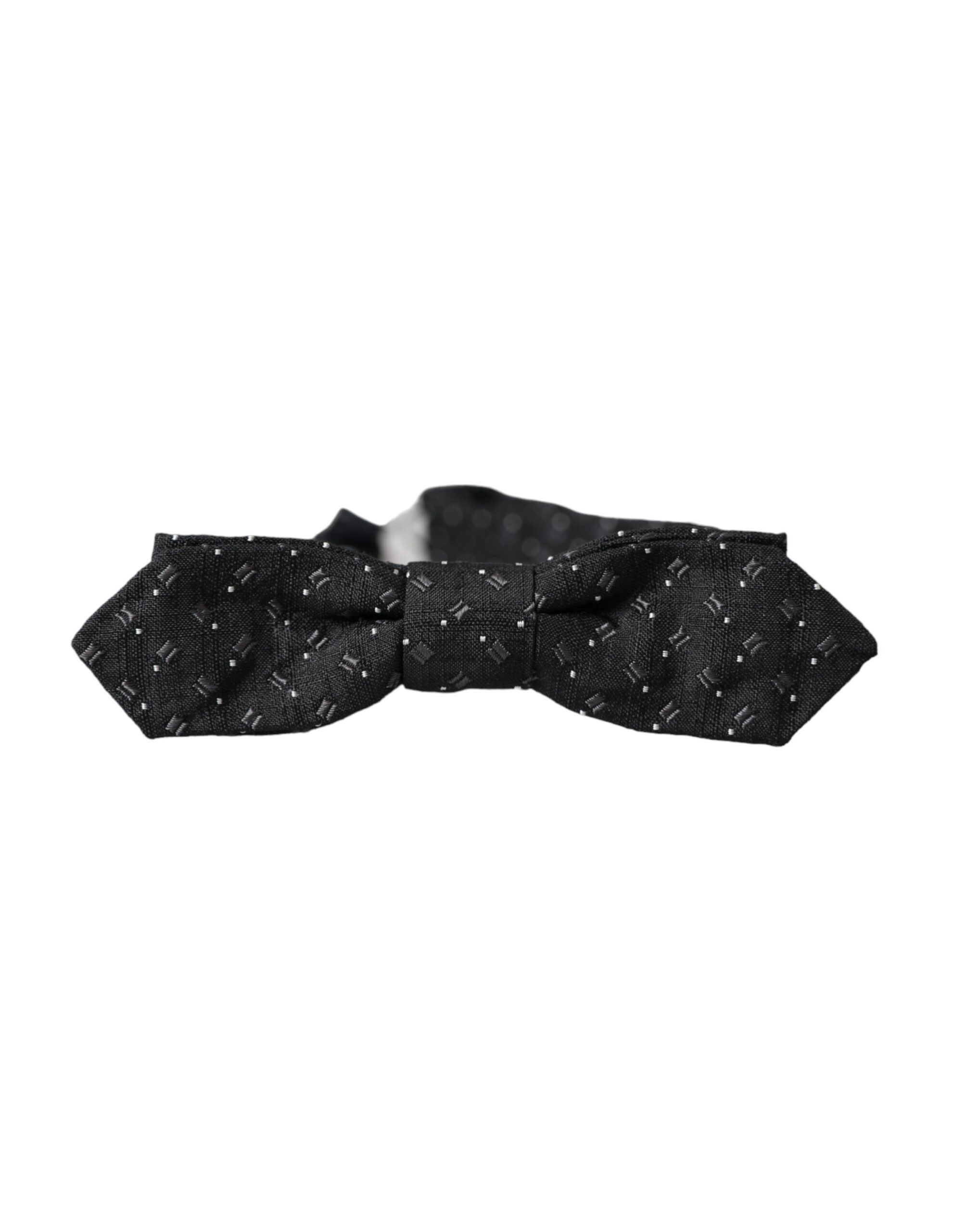 Silk Patterned Adjustable Neck Men Papillon Bow Men's Tie - Dolce & Gabbana - Modalova
