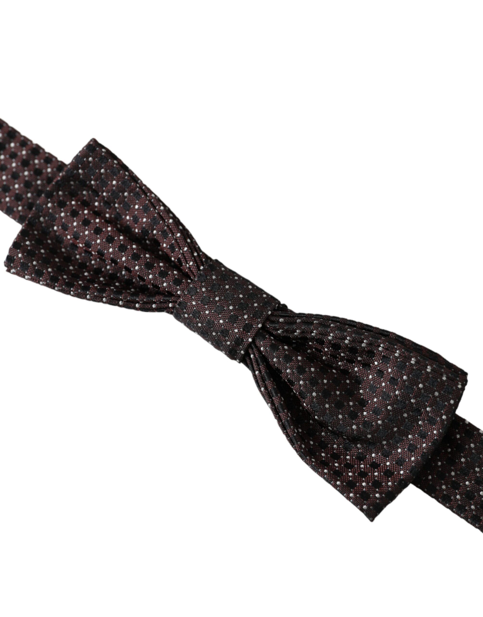 Fantasy Silk Adjustable Neck Men Papillon Bow Men's Tie - Dolce & Gabbana - Modalova