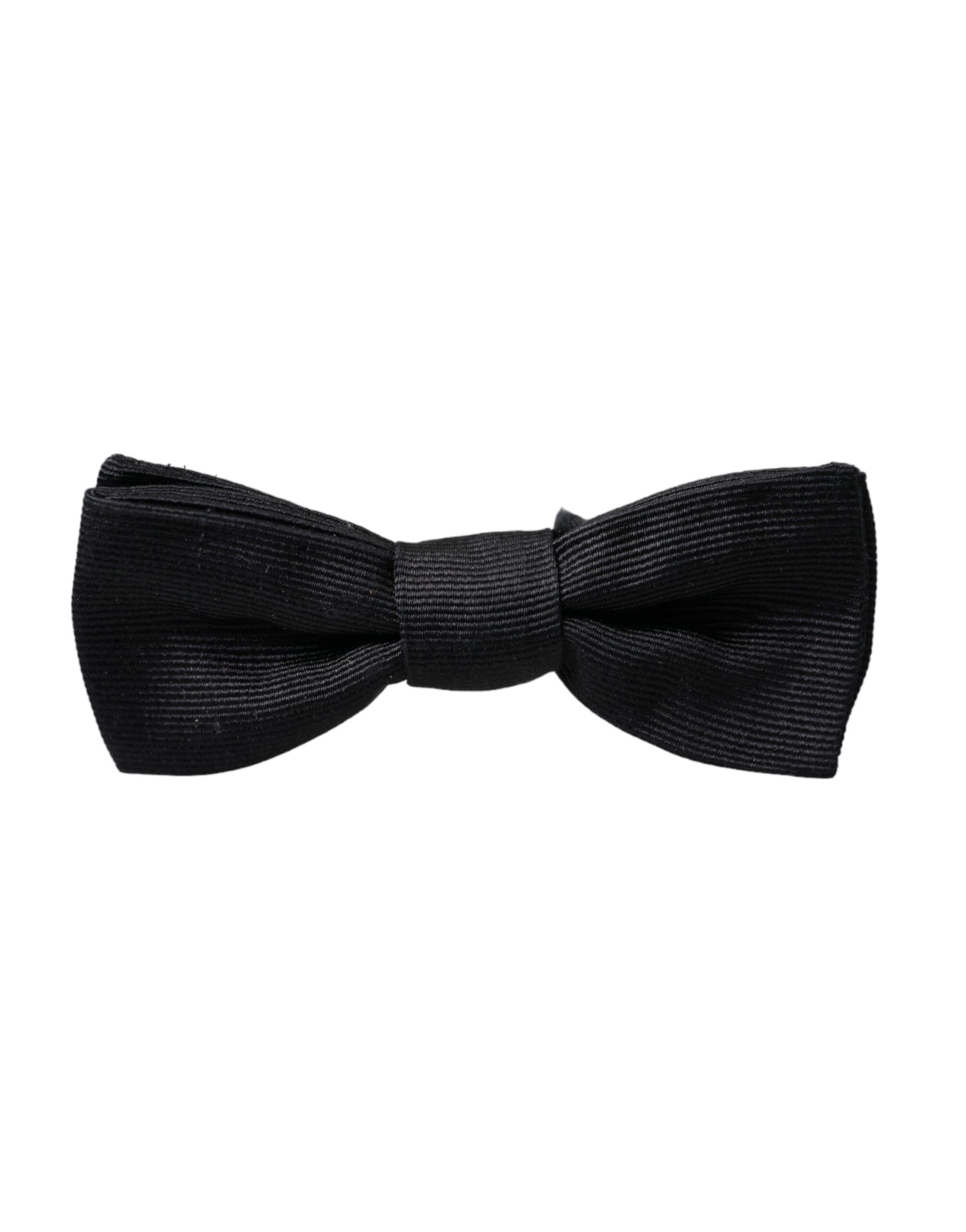 Silk Adjustable Neck Men Bow Men's Tie - Dolce & Gabbana - Modalova