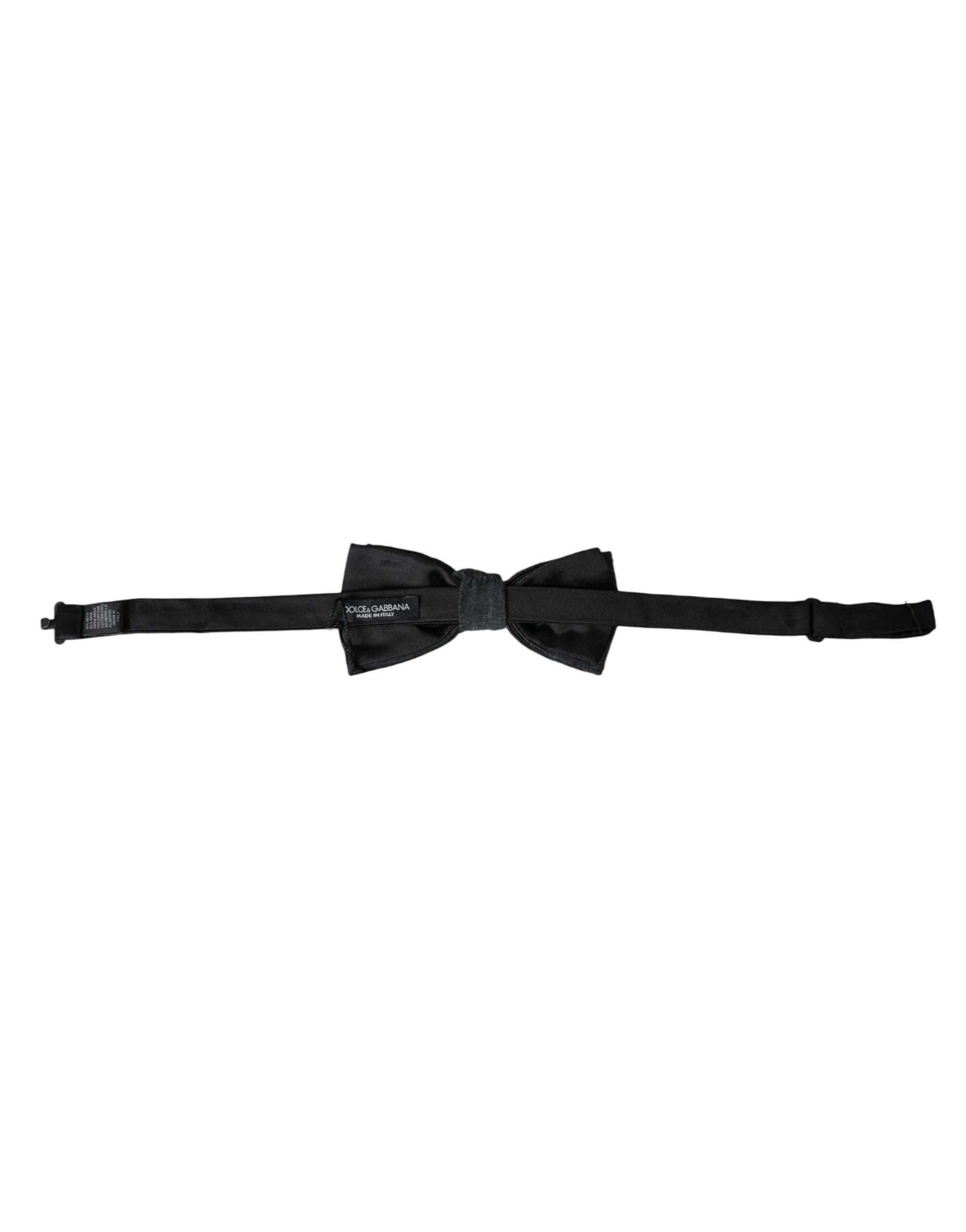 Silk Adjustable Neck Men Bow Men's Tie - Dolce & Gabbana - Modalova