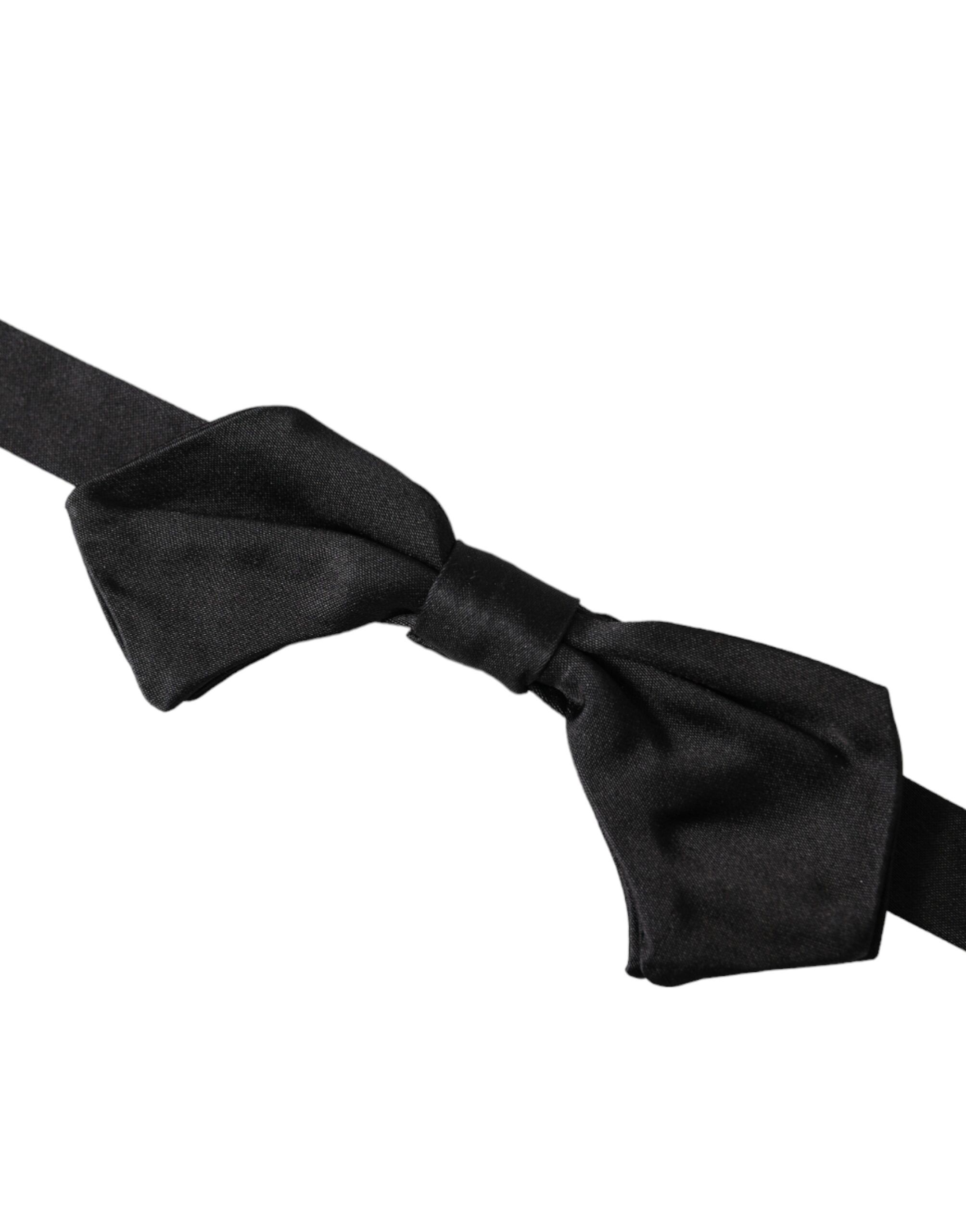 Satin Silk Adjustable Neck Men Bow Men's Tie - Dolce & Gabbana - Modalova