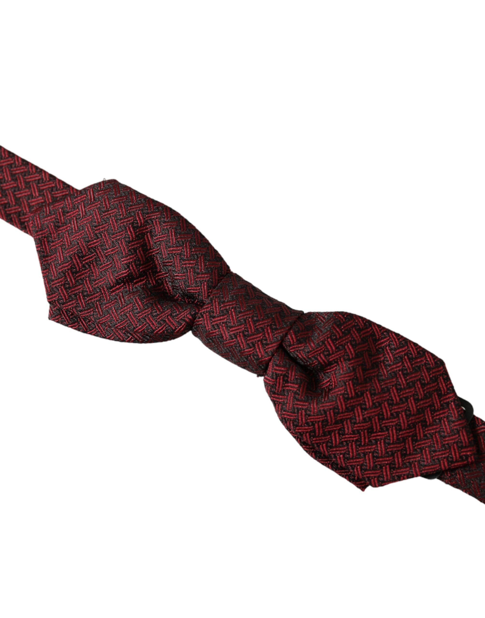 Silk Fantasy Adjustable Neck Men Bow Men's Tie - Dolce & Gabbana - Modalova