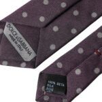 Silk Polka Dot Adjustable Men Men's Tie - Dolce & Gabbana - Modalova