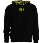Logo Cotton Hooded Sweatshirt Men's Sweater - Dolce & Gabbana - Modalova