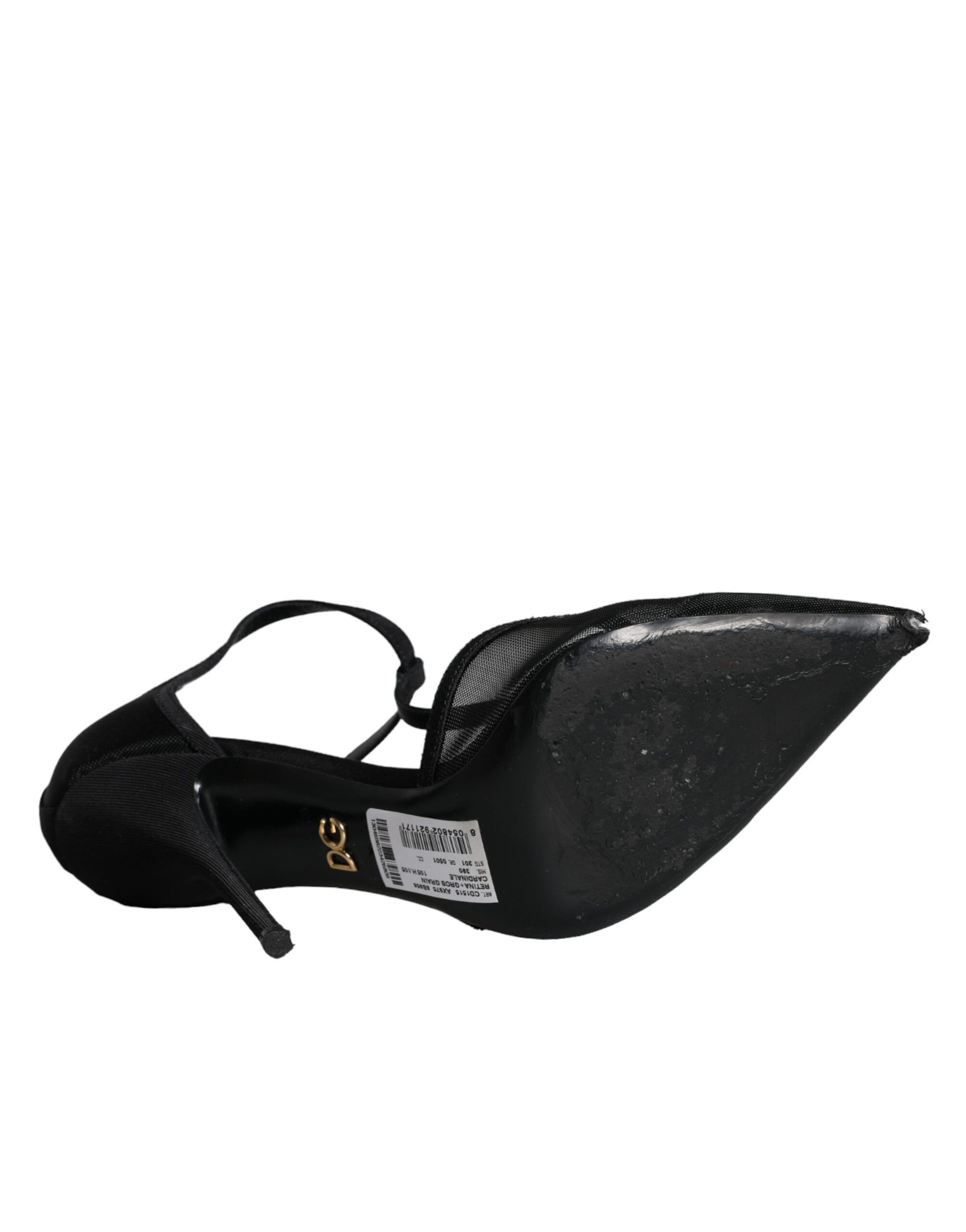Mesh T-strap Stiletto High Heels Women's Shoes (Pre-Owned) - Dolce & Gabbana - Modalova