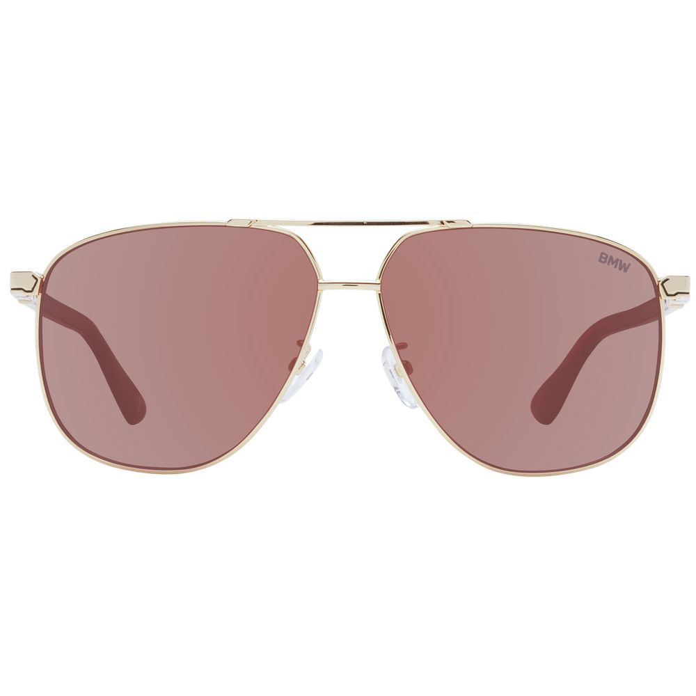 BMW Gold Metal Men's Sunglasses - BMW - Modalova