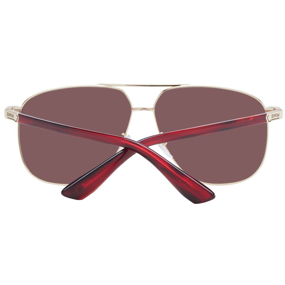 BMW Gold Metal Men's Sunglasses - BMW - Modalova