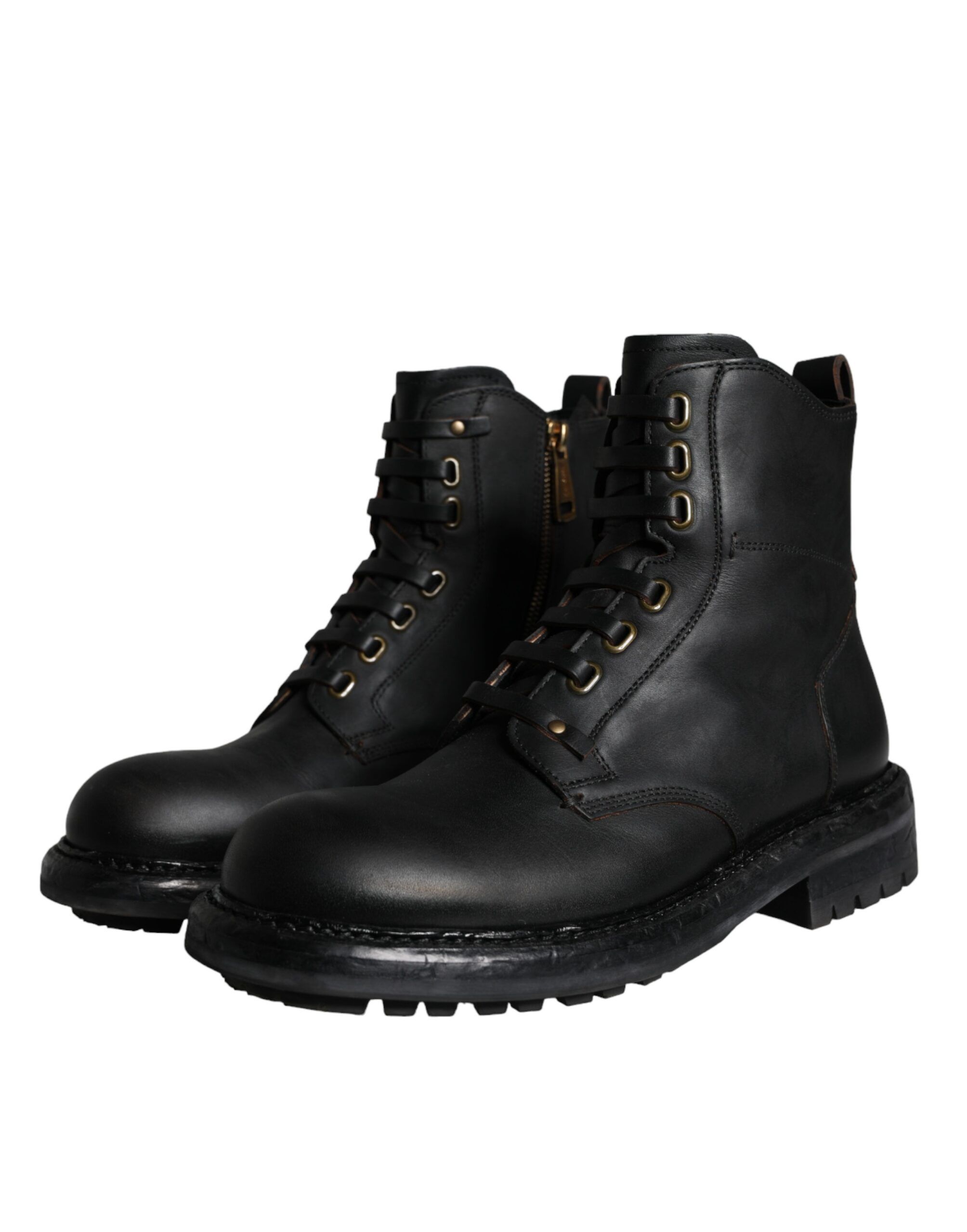 Lace Up Mid Calf Boots Men Men's Shoes - Dolce & Gabbana - Modalova