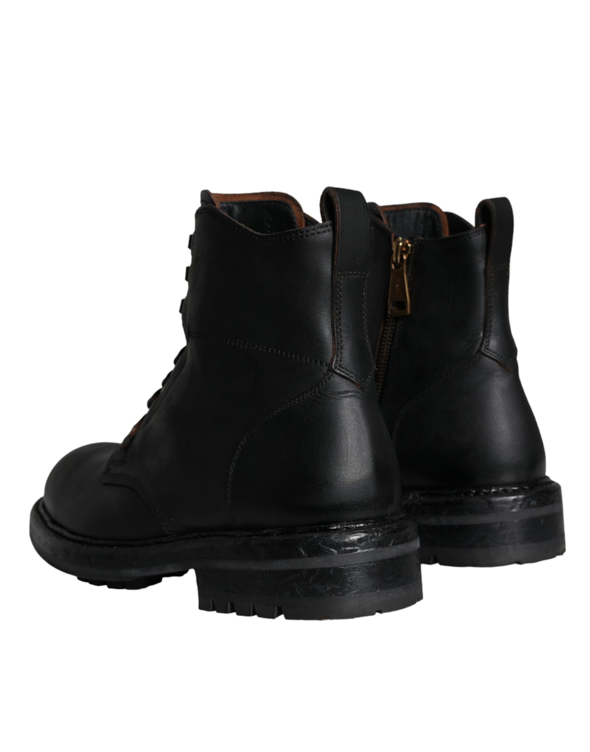 Lace Up Mid Calf Boots Men Men's Shoes - Dolce & Gabbana - Modalova