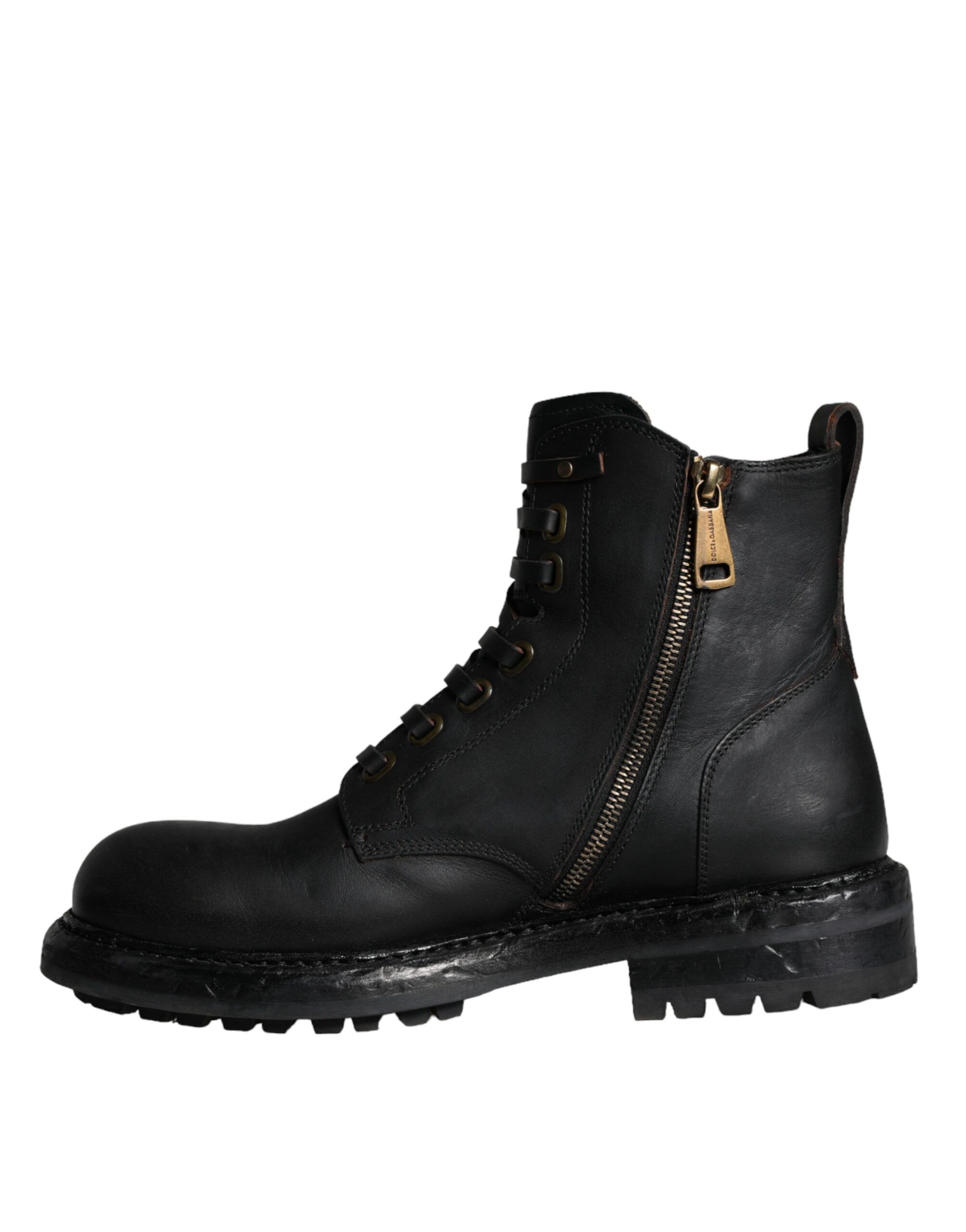 Lace Up Mid Calf Boots Men Men's Shoes - Dolce & Gabbana - Modalova
