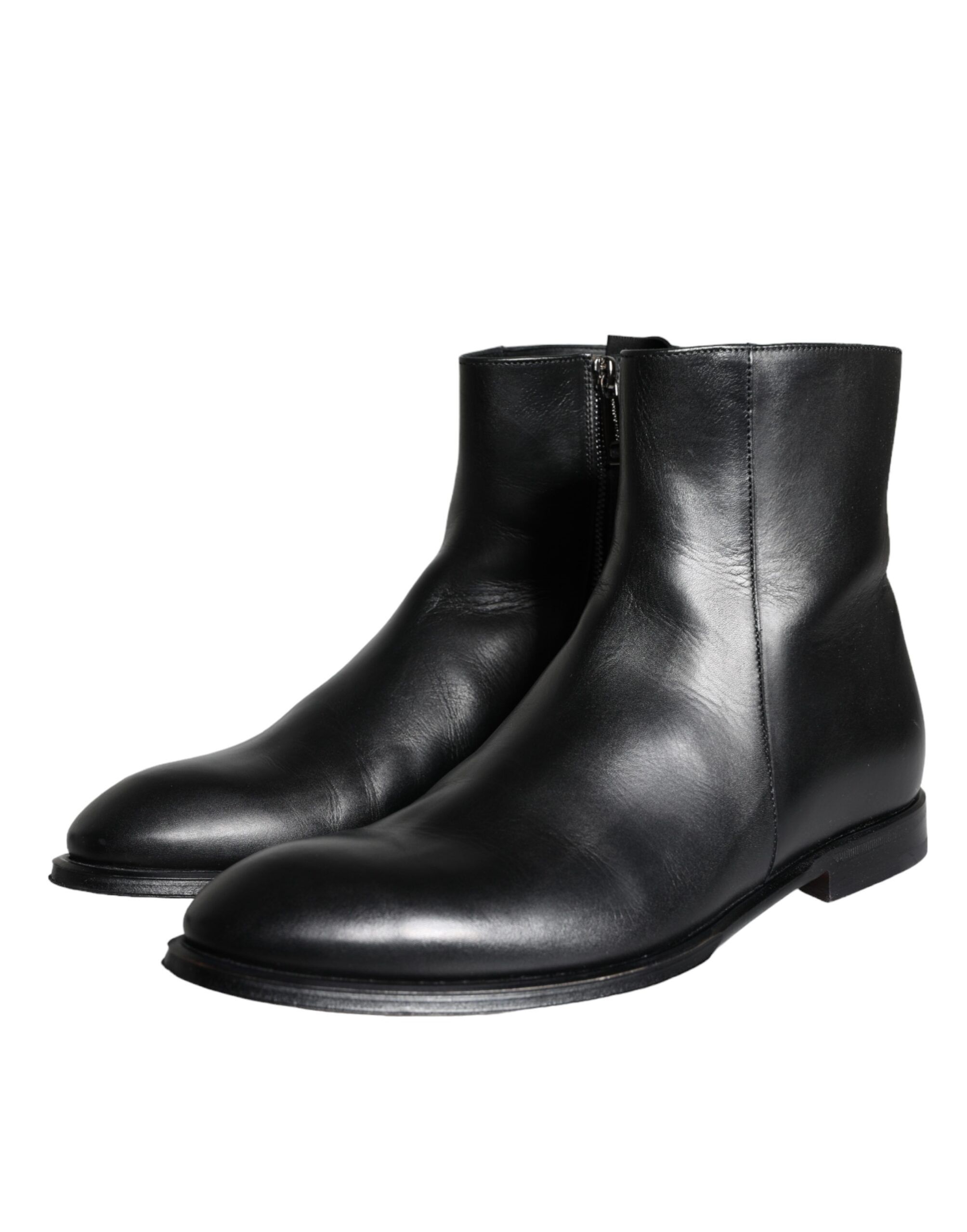 Calf Leather Men Ankle Boots Men Men's Shoes - Dolce & Gabbana - Modalova