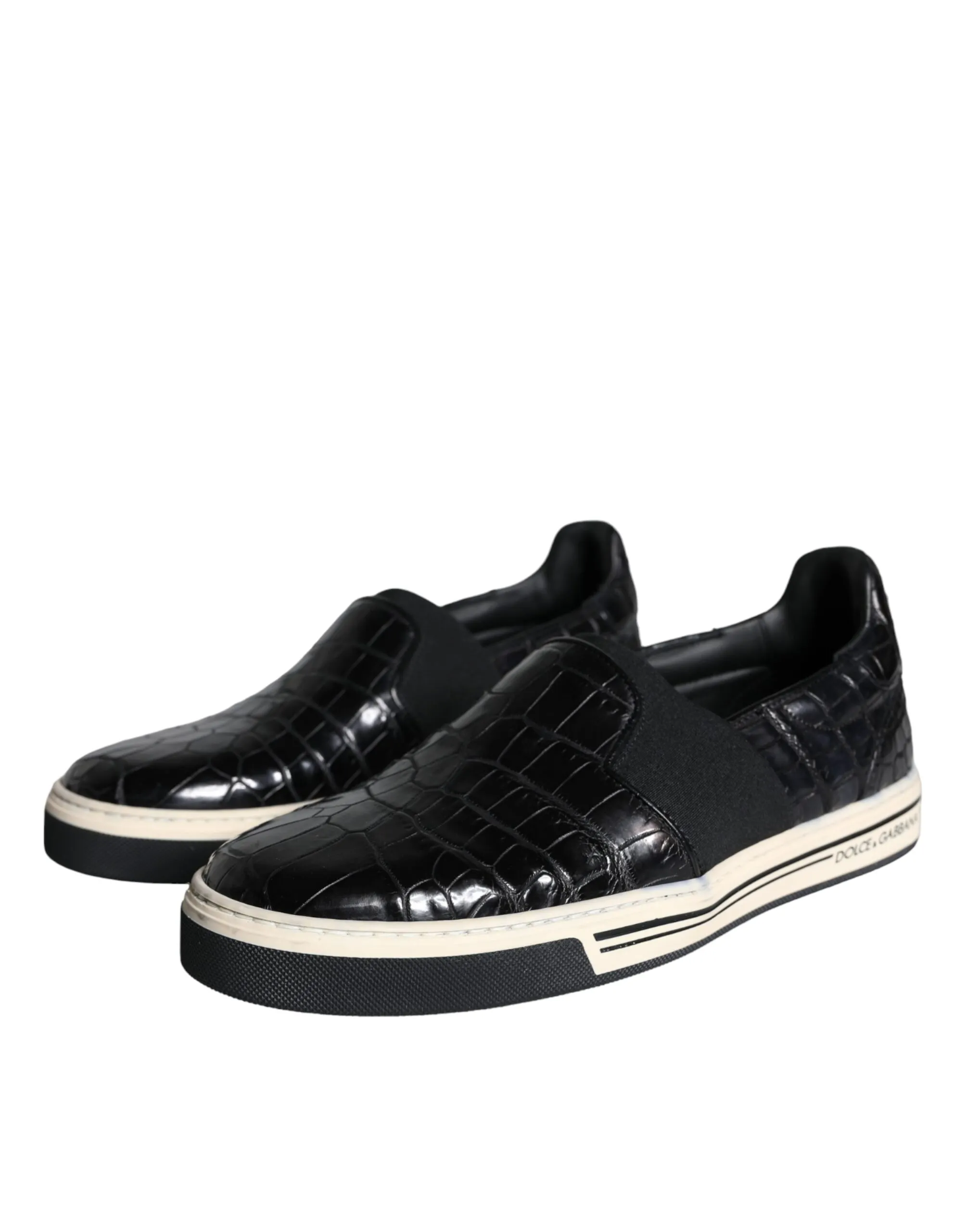 Leather Loafers Slippers Casual Men's Shoes (Pre-Owned) - Dolce & Gabbana - Modalova