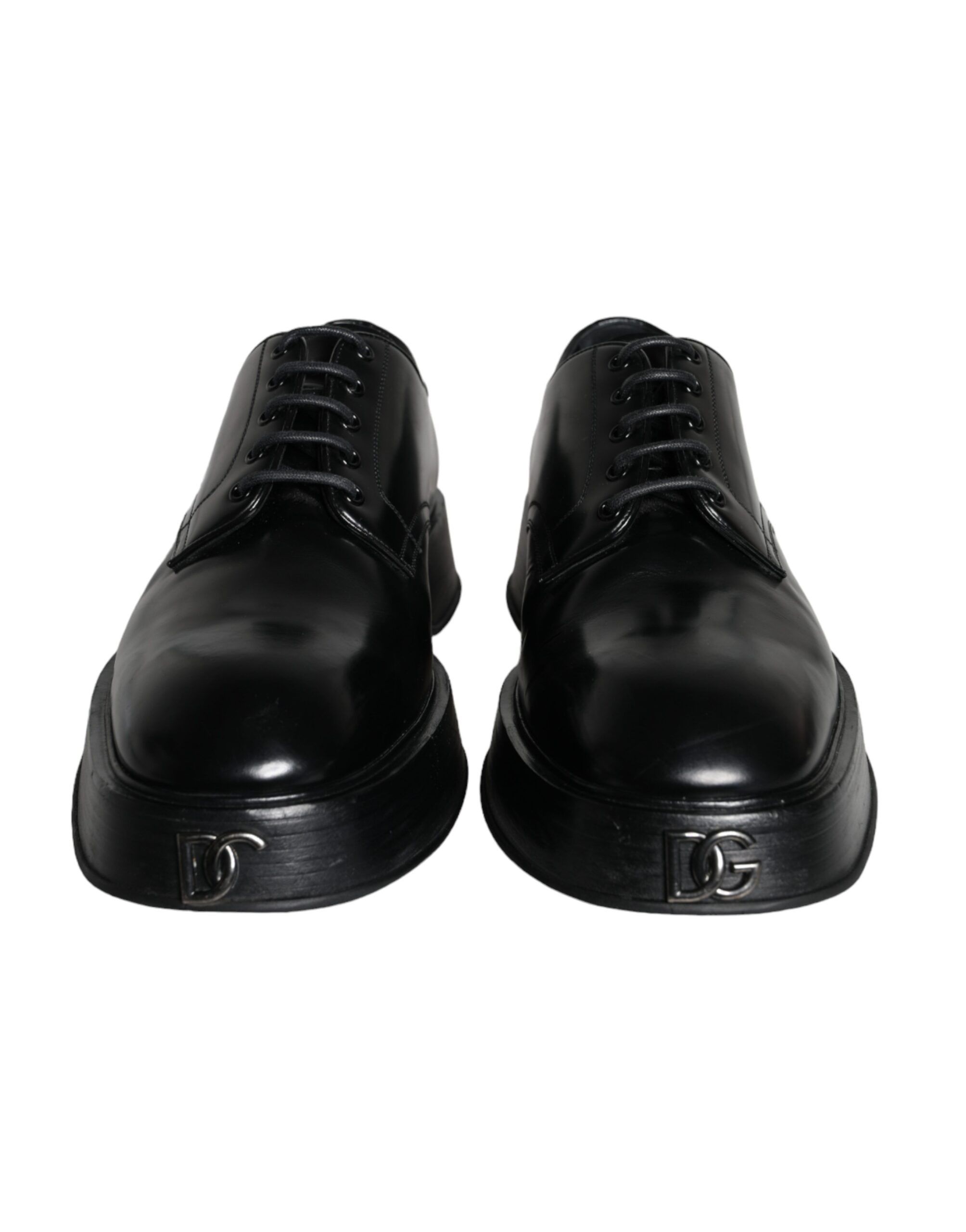 Calf Leather Derby Formal Dress Men's Shoes (Pre-Owned) - Dolce & Gabbana - Modalova