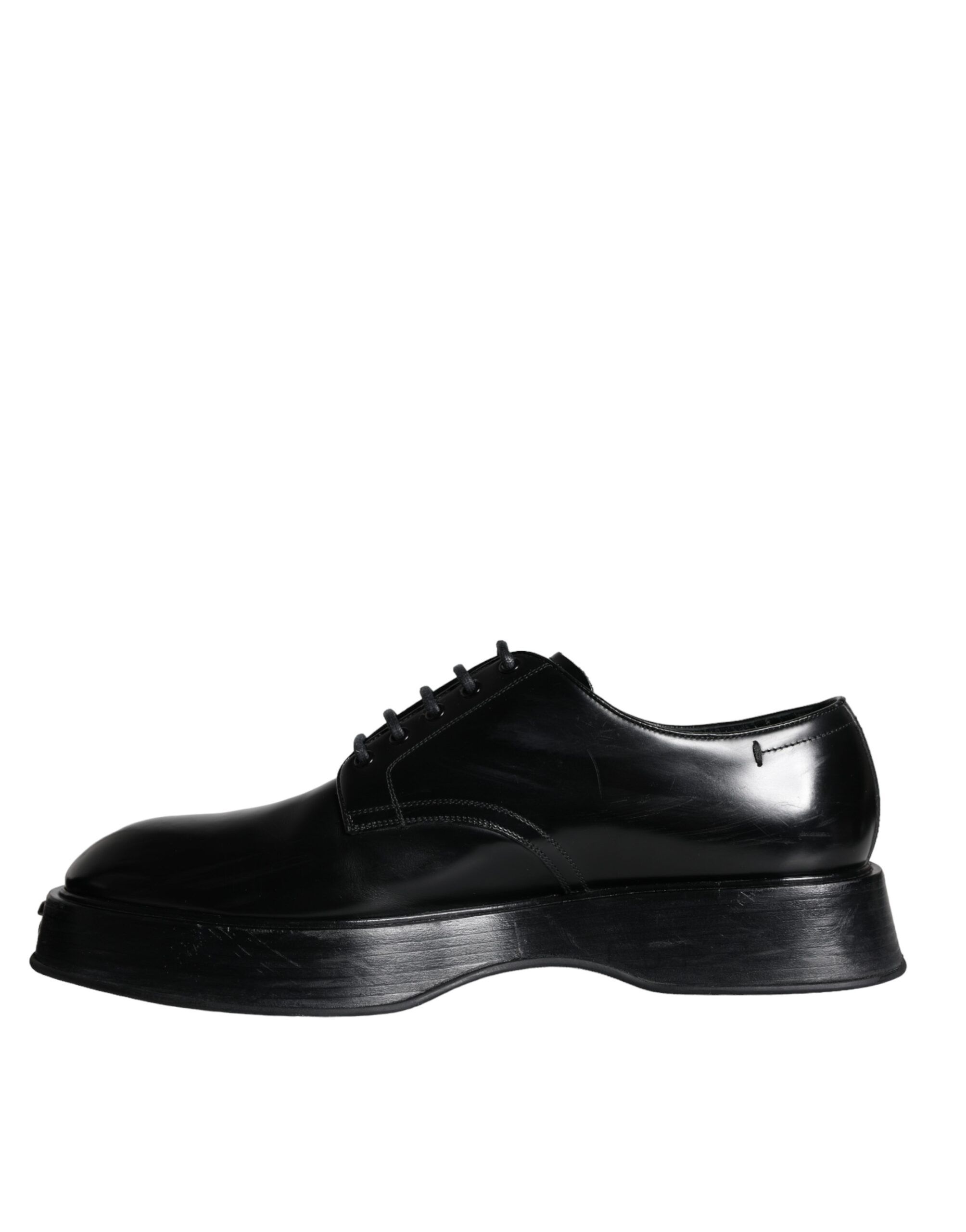 Calf Leather Derby Formal Dress Men's Shoes (Pre-Owned) - Dolce & Gabbana - Modalova