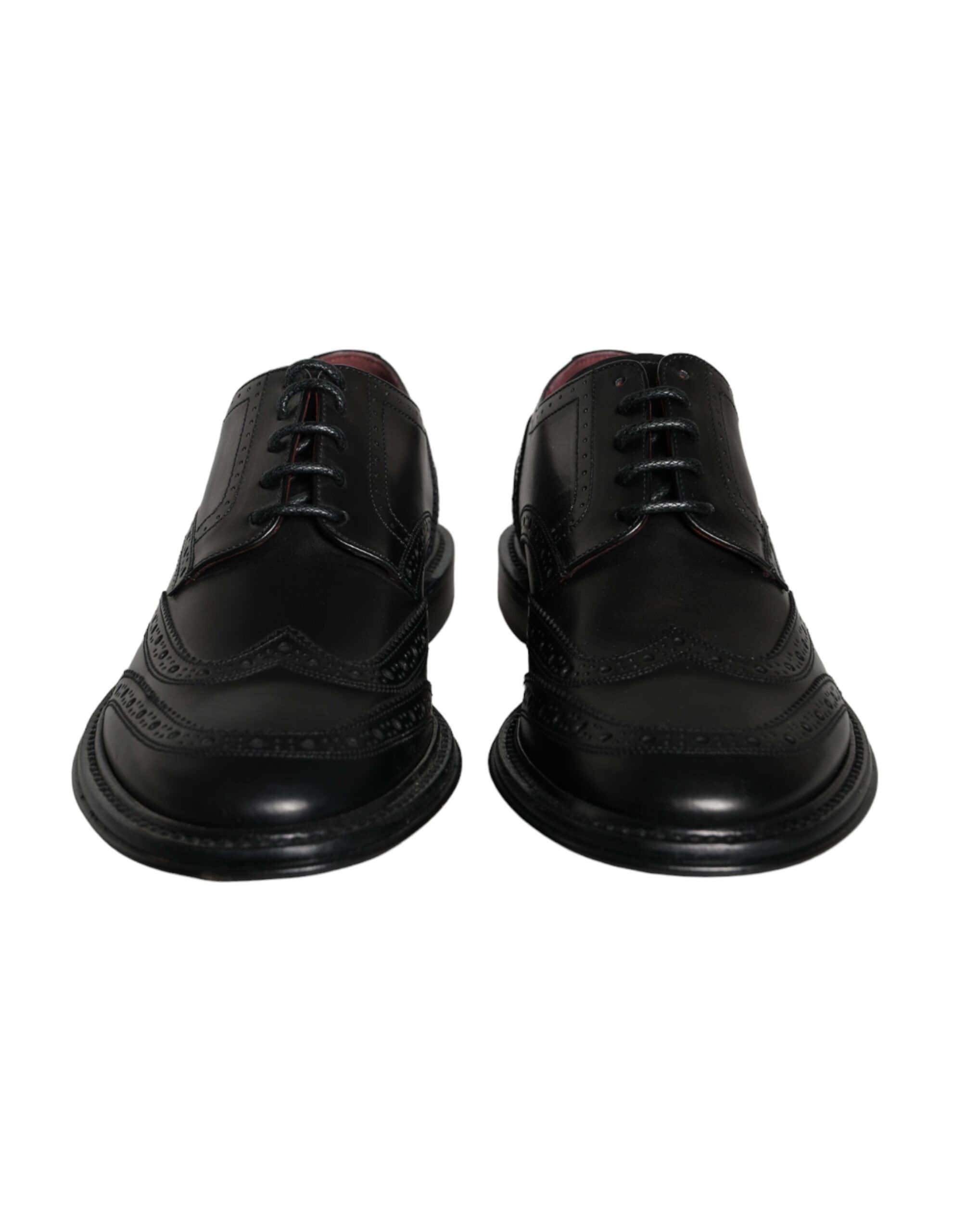 Leather Oxford Wingtip Formal Men Men's Shoes (Pre-Owned) - Dolce & Gabbana - Modalova