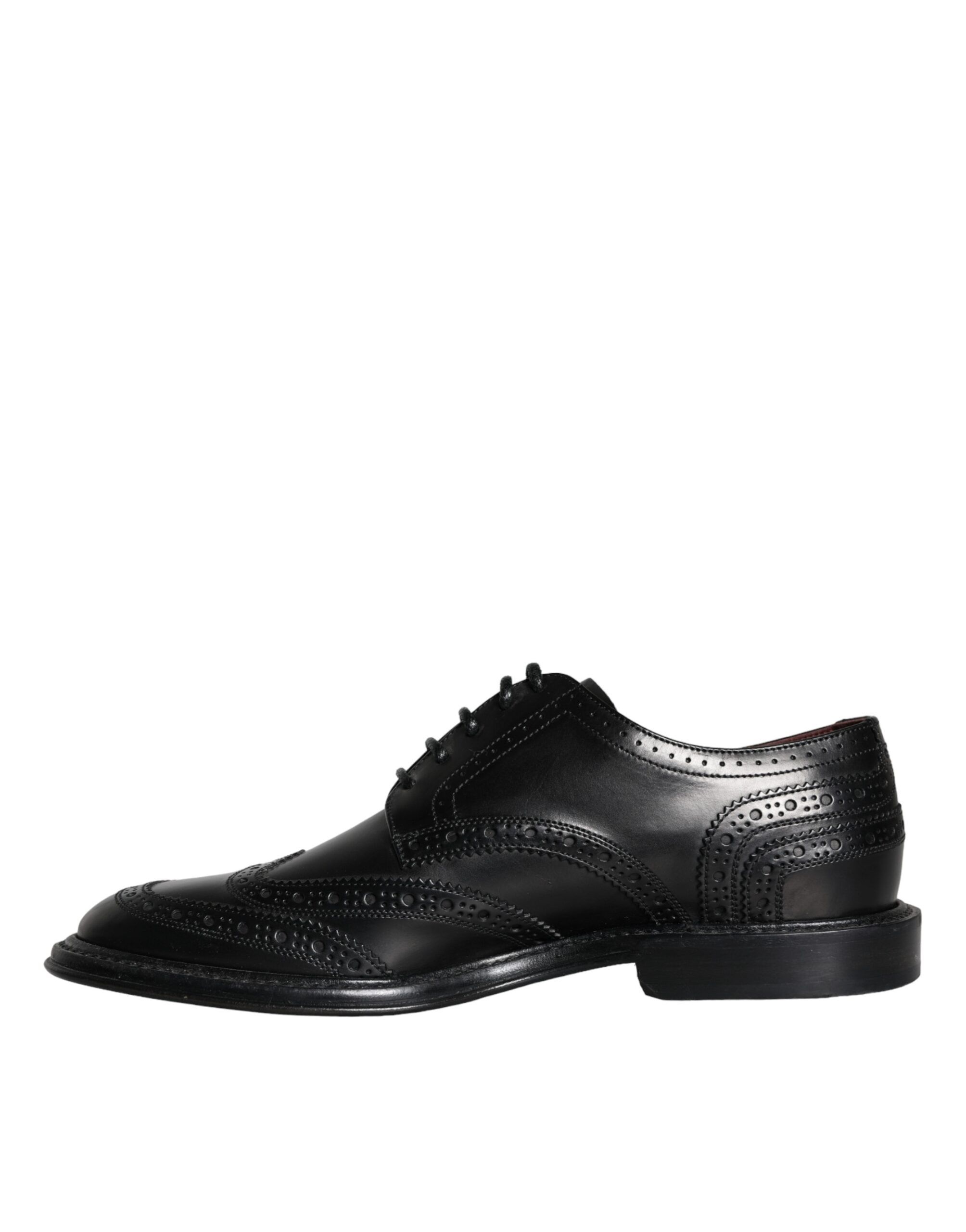 Leather Oxford Wingtip Formal Men Men's Shoes (Pre-Owned) - Dolce & Gabbana - Modalova