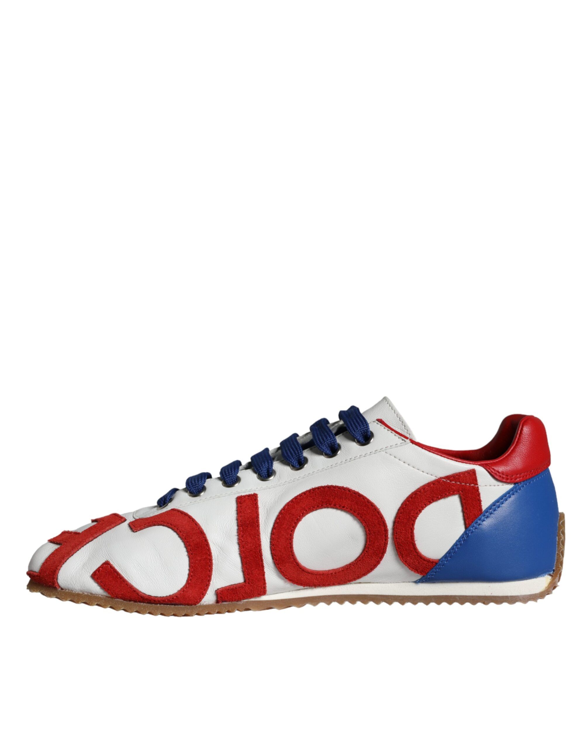 Leather Logo Casual Sneakers Women's Shoes (Pre-Owned) - Dolce & Gabbana - Modalova