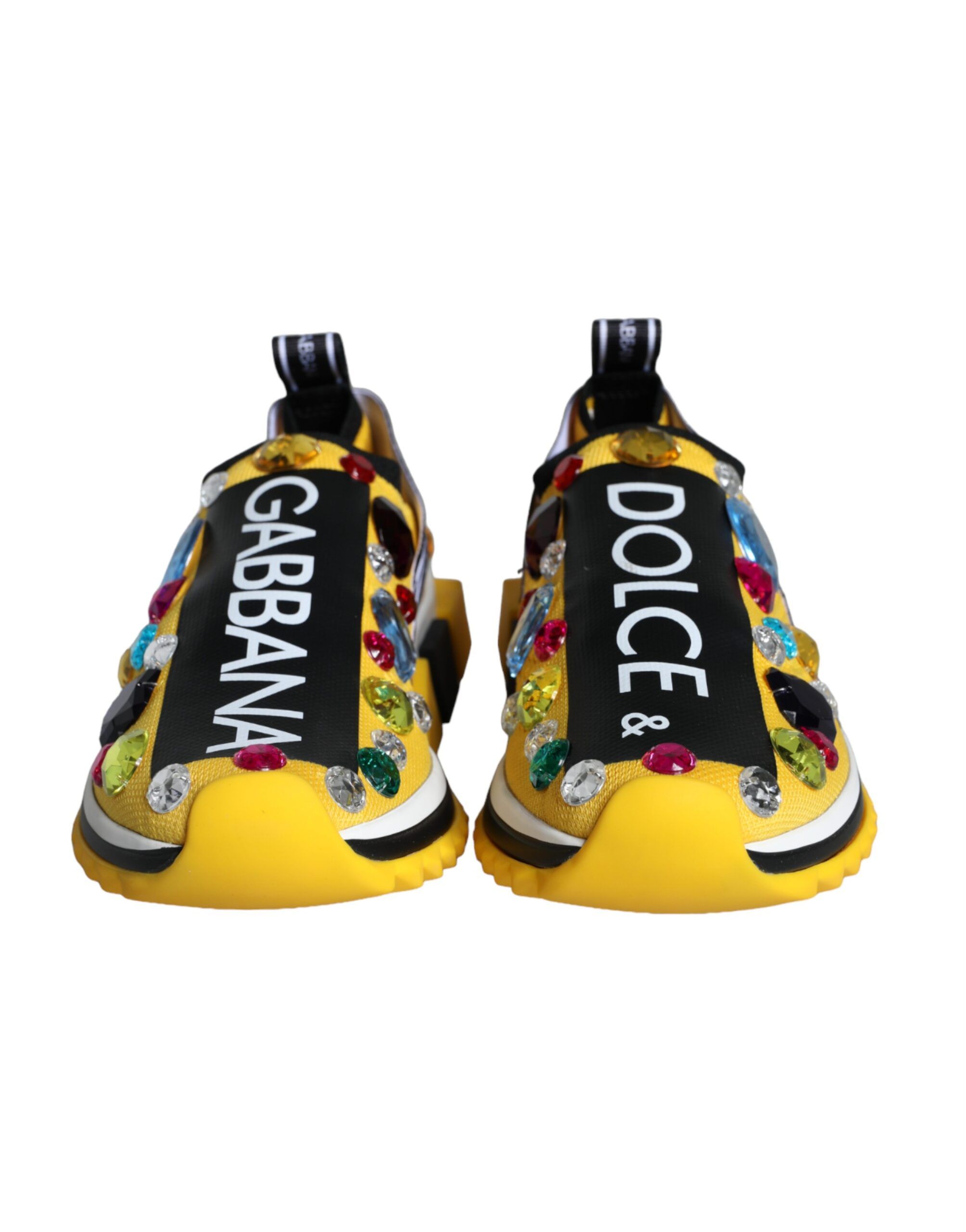 Sorrento Crystals Sneakers Womens Shoes - Dolce & Gabbana - Modalova