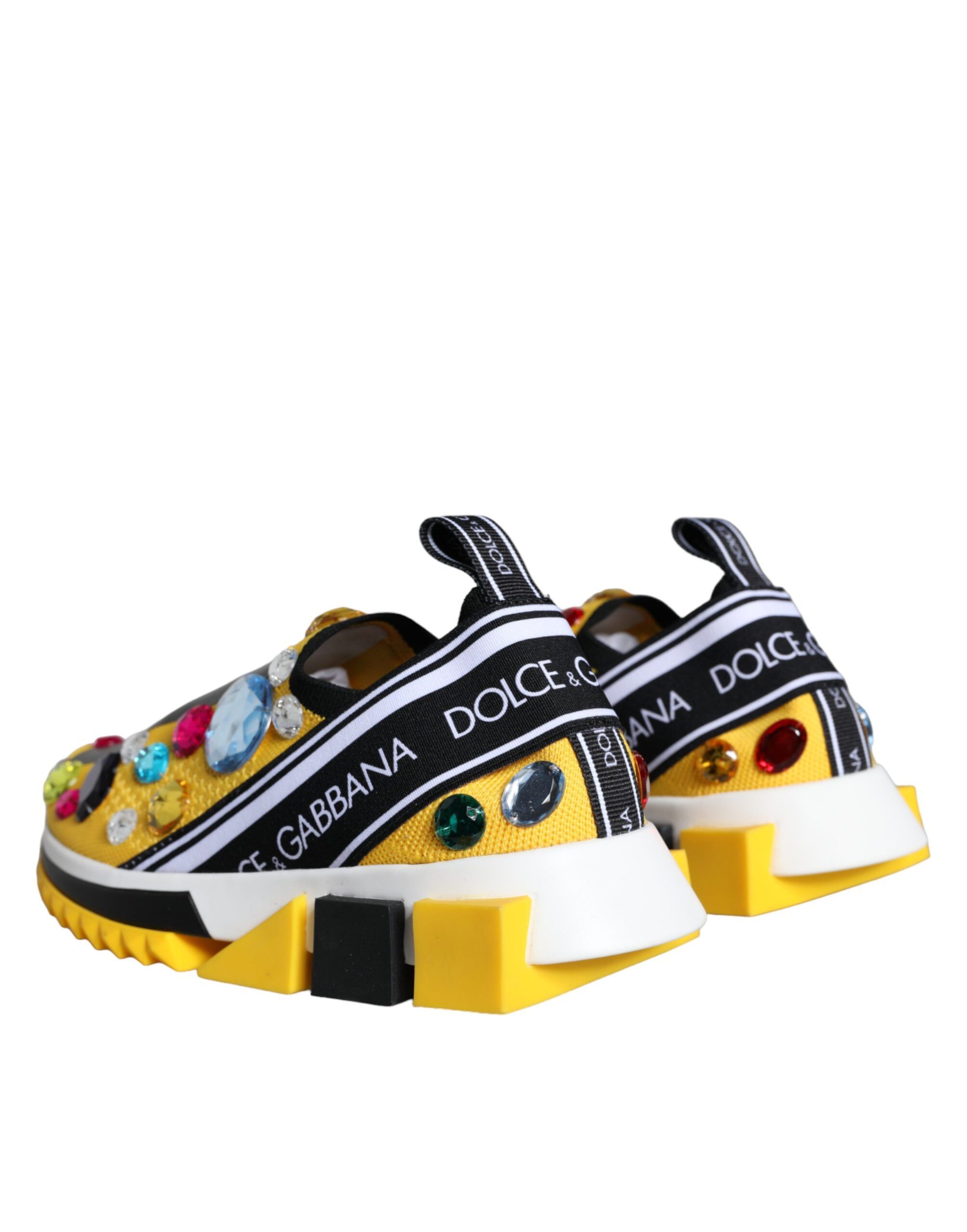 Sorrento Crystals Sneakers Womens Shoes - Dolce & Gabbana - Modalova