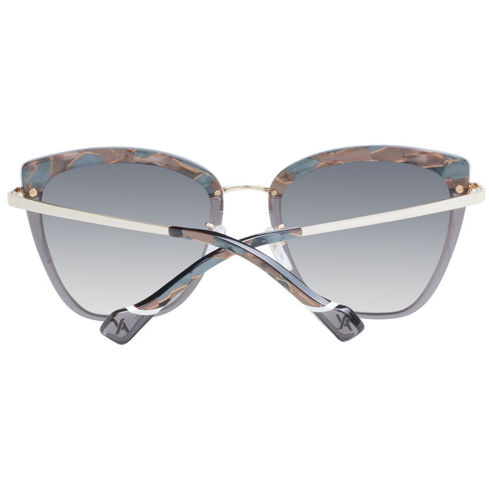 Yalea Gray Metal Women's Sunglasses - Yalea - Modalova