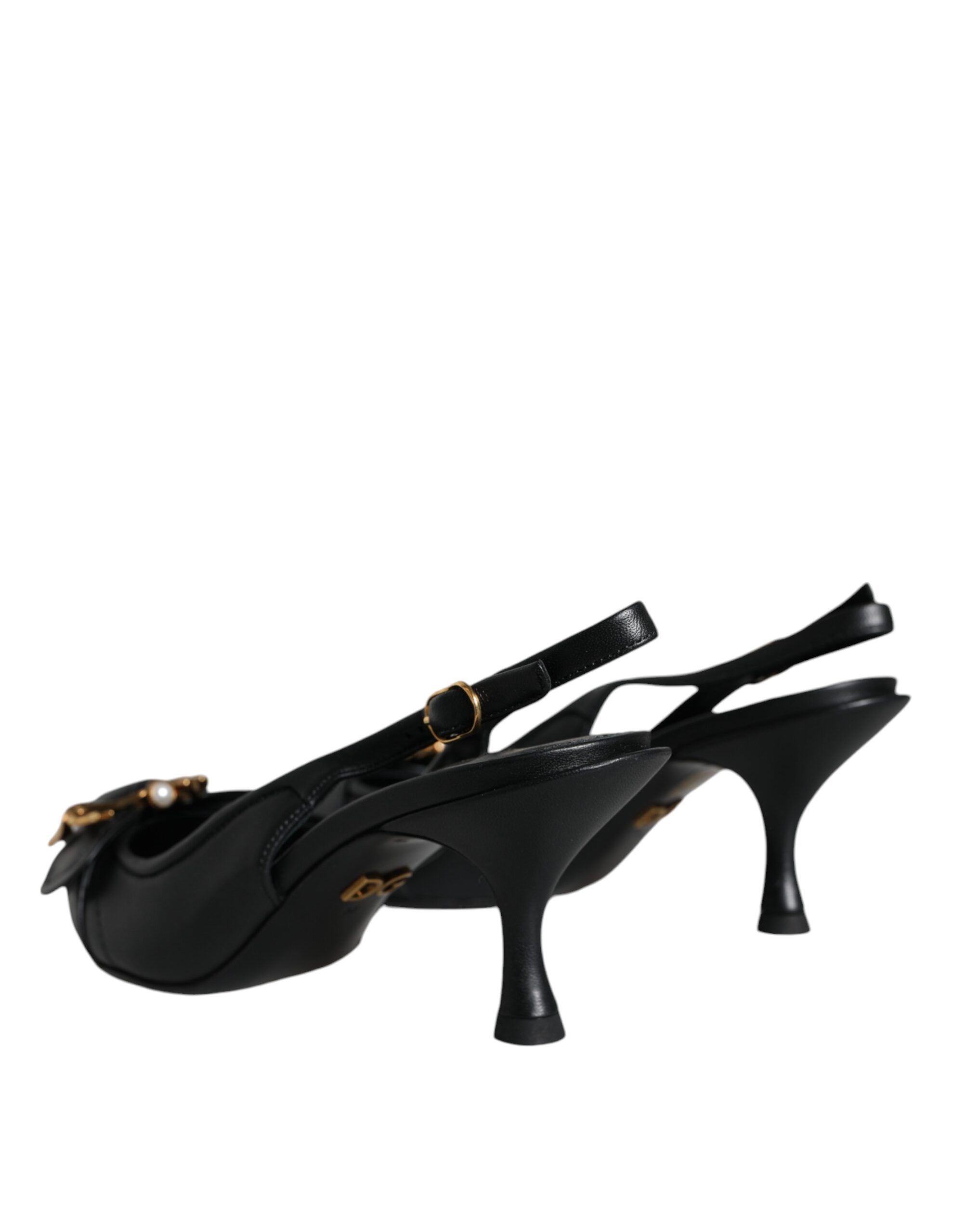 Devotion Leather Heels Slingback Shoes (Pre-Owned) - Dolce & Gabbana - Modalova