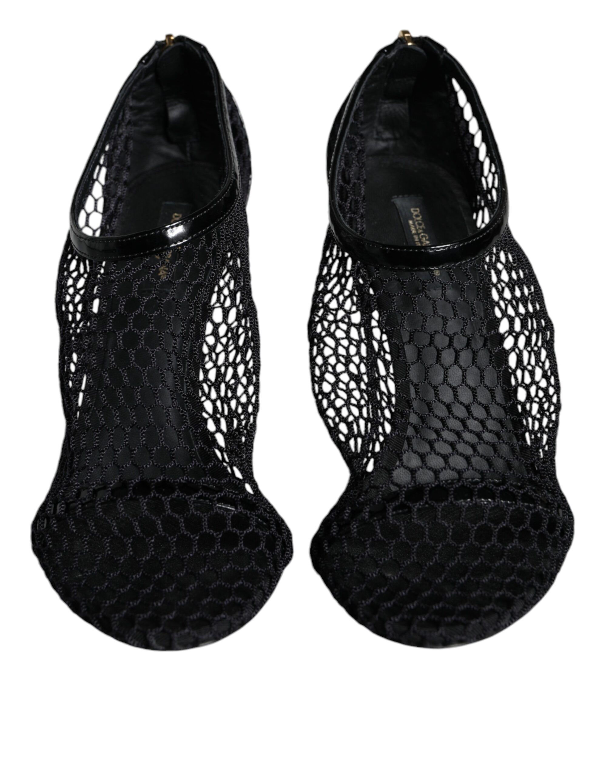 Mesh Leather Heels Keira Sandals Women's Shoes (Pre-Owned) - Dolce & Gabbana - Modalova