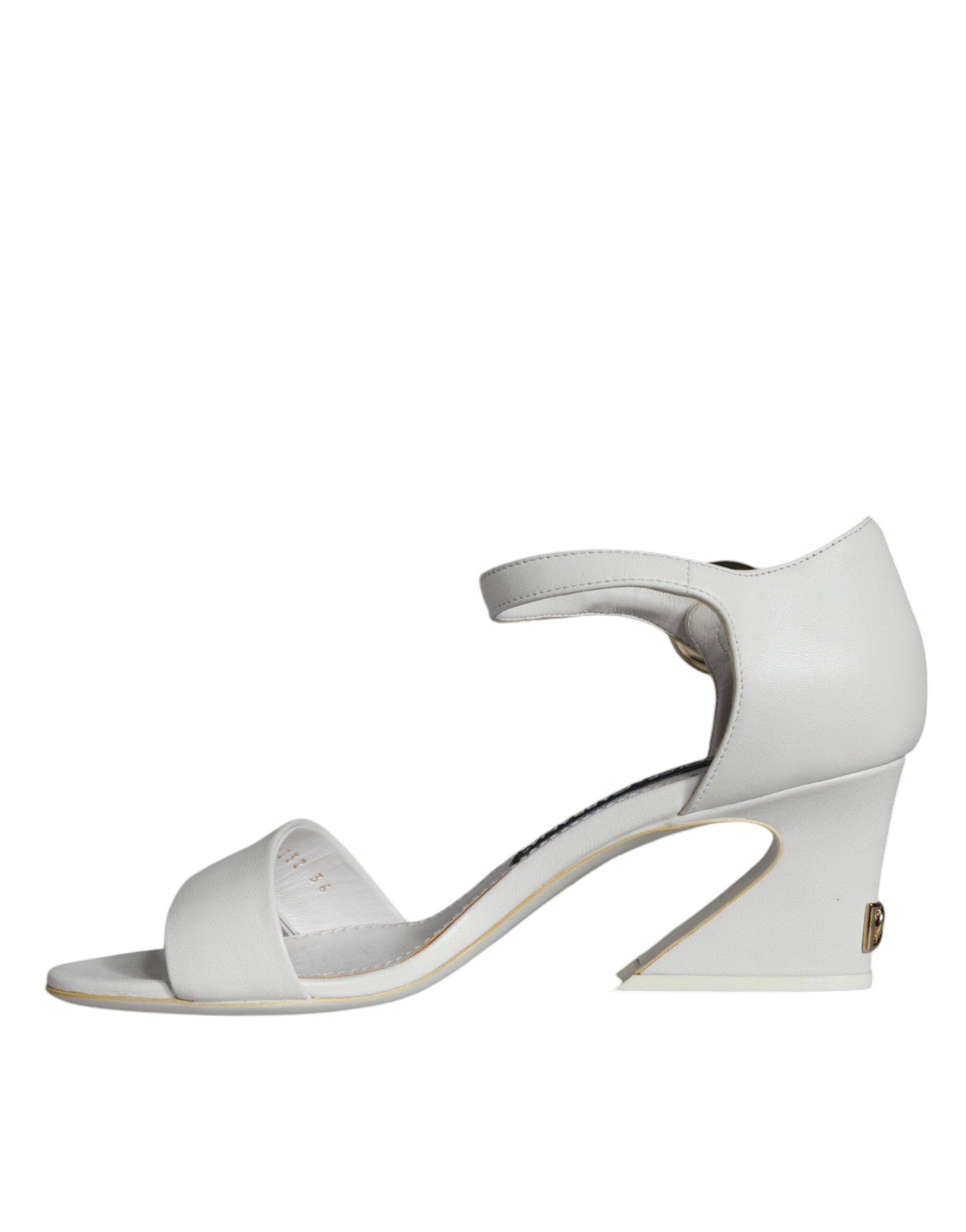 Leather Heels Keira Sandals Women's Shoes - Dolce & Gabbana - Modalova