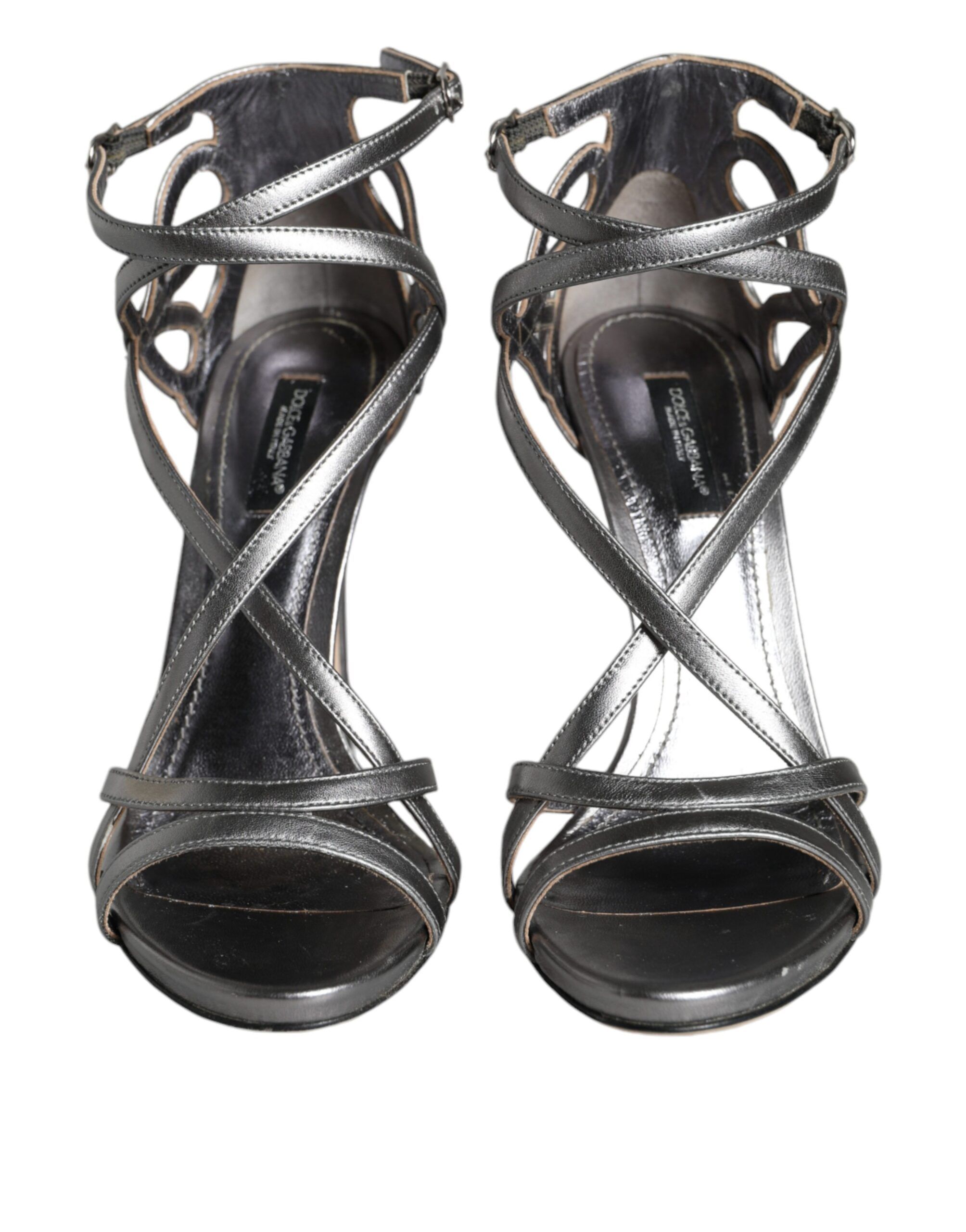Keira Leather Heels Sandals Women's Shoes (Pre-Owned) - Dolce & Gabbana - Modalova