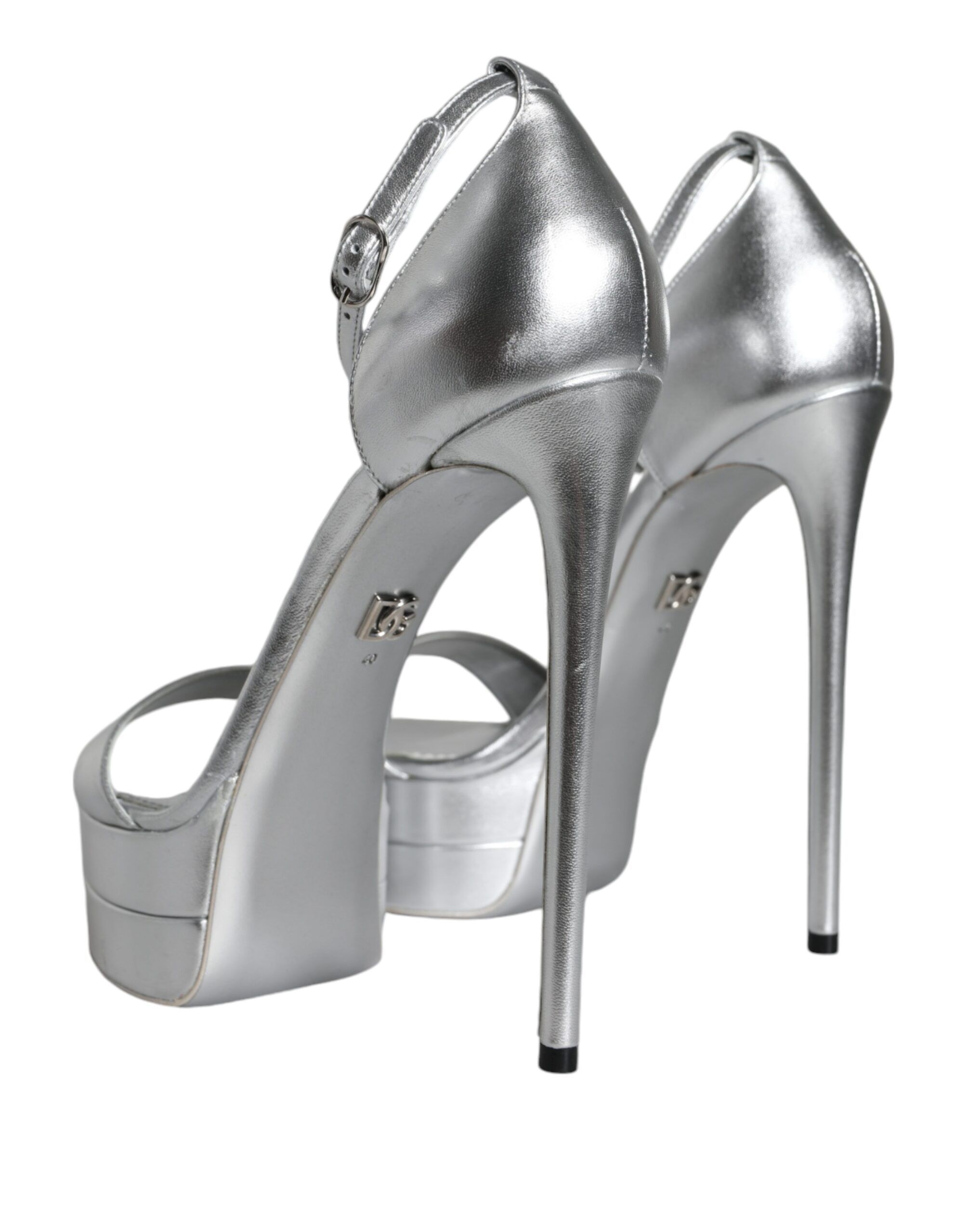 Leather Platform Keira Sandals Women's Shoes (Pre-Owned) - Dolce & Gabbana - Modalova
