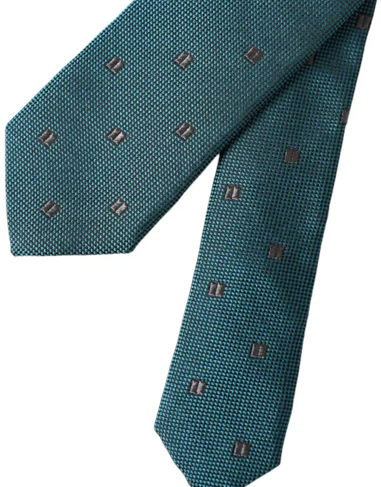 Patterned Silk Adjustable Men Men's Tie - Dolce & Gabbana - Modalova