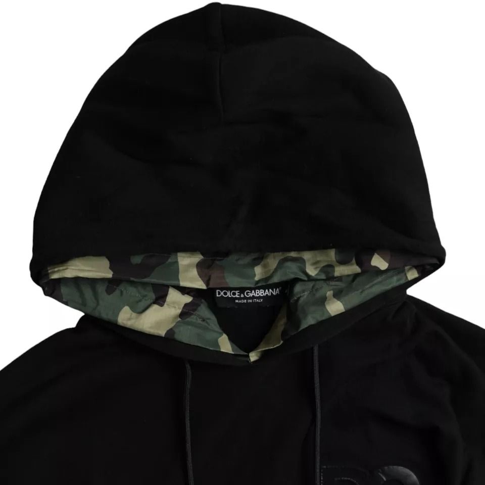 Camouflage Hooded Sweatshirt Men's Sweater (Pre-Owned) - Dolce & Gabbana - Modalova