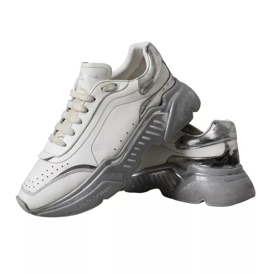 Silver Daymaster Low Top Sneakers Men's Shoes (Pre-Owned) - Dolce & Gabbana - Modalova
