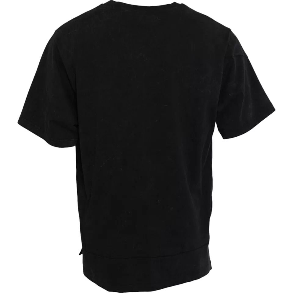 Graphic Print Cotton Crew Neck Men's T-shirt - Dolce & Gabbana - Modalova