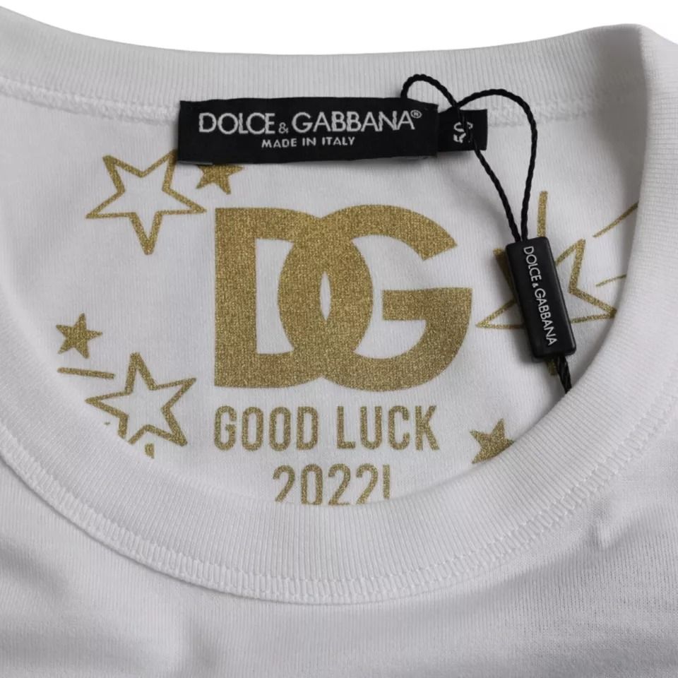Cotton Round Neck Short Sleeves Men's T-shirt - Dolce & Gabbana - Modalova