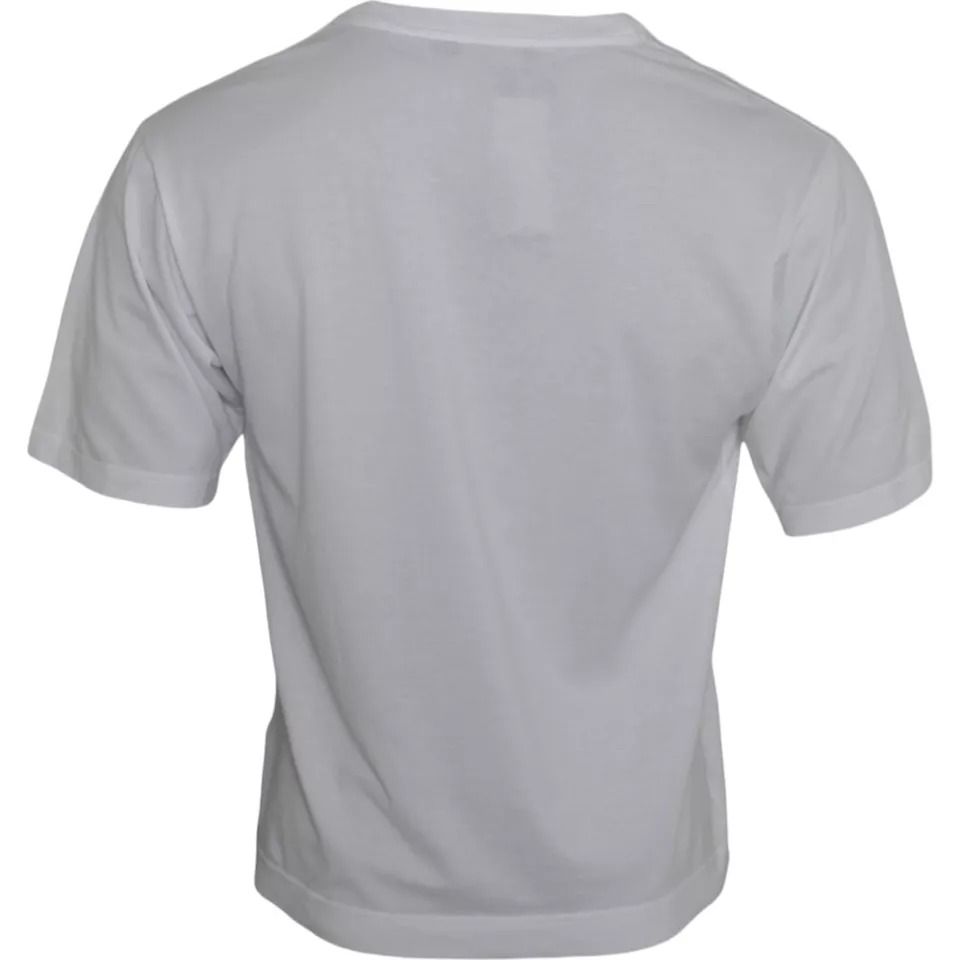 Cotton DG Applique Men Casual Men's T-shirt - Dolce & Gabbana - Modalova