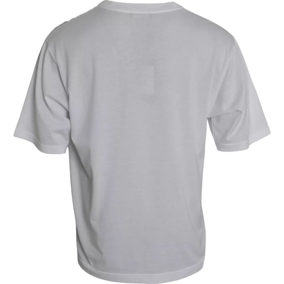 Cotton Round Neck Short Sleeve Men's T-shirt - Dolce & Gabbana - Modalova