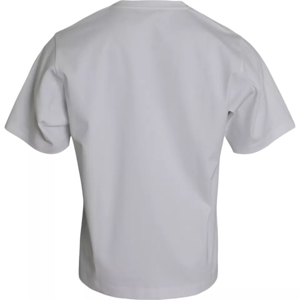 Cotton Round Neck Short Sleeve Men's T-shirt - Dolce & Gabbana - Modalova