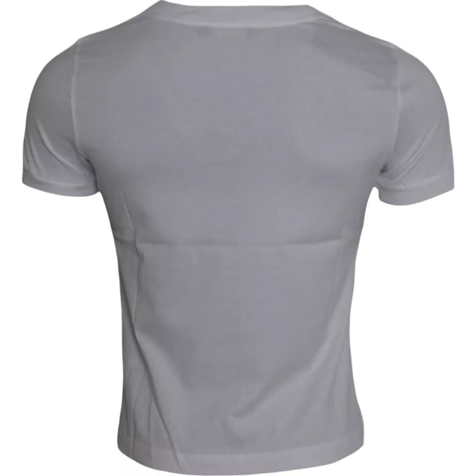 Cotton Round Neck Short Sleeve Men's T-shirt (Pre-Owned) - Dolce & Gabbana - Modalova