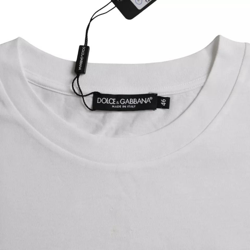 Cotton Round Neck Short Sleeve Men's T-shirt (Pre-Owned) - Dolce & Gabbana - Modalova