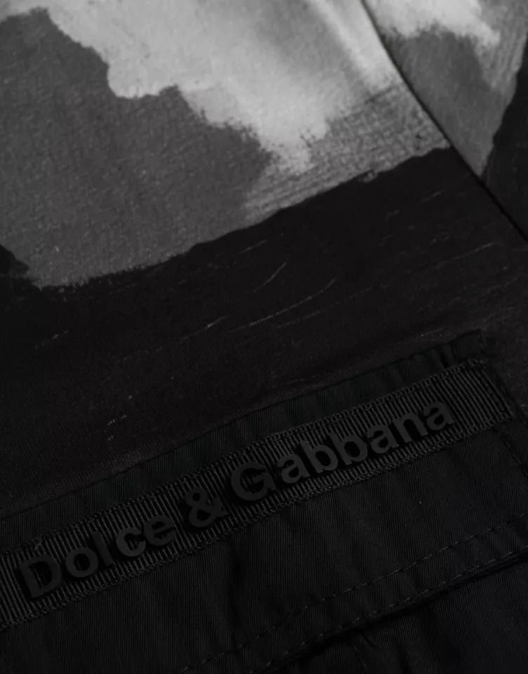 Camouflage Cotton Crewneck Men's T-shirt - Dolce & Gabbana - Modalova