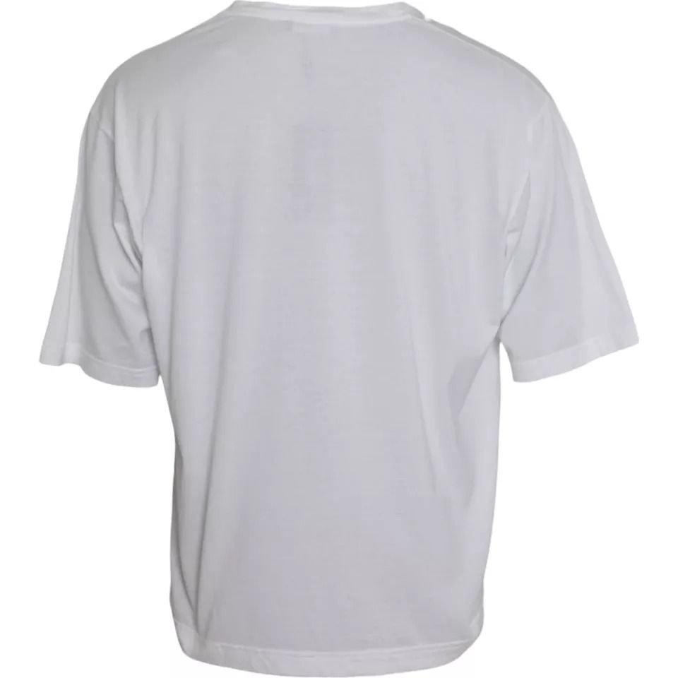Cotton Round Neck Short Sleeve Men's T-shirt - Dolce & Gabbana - Modalova