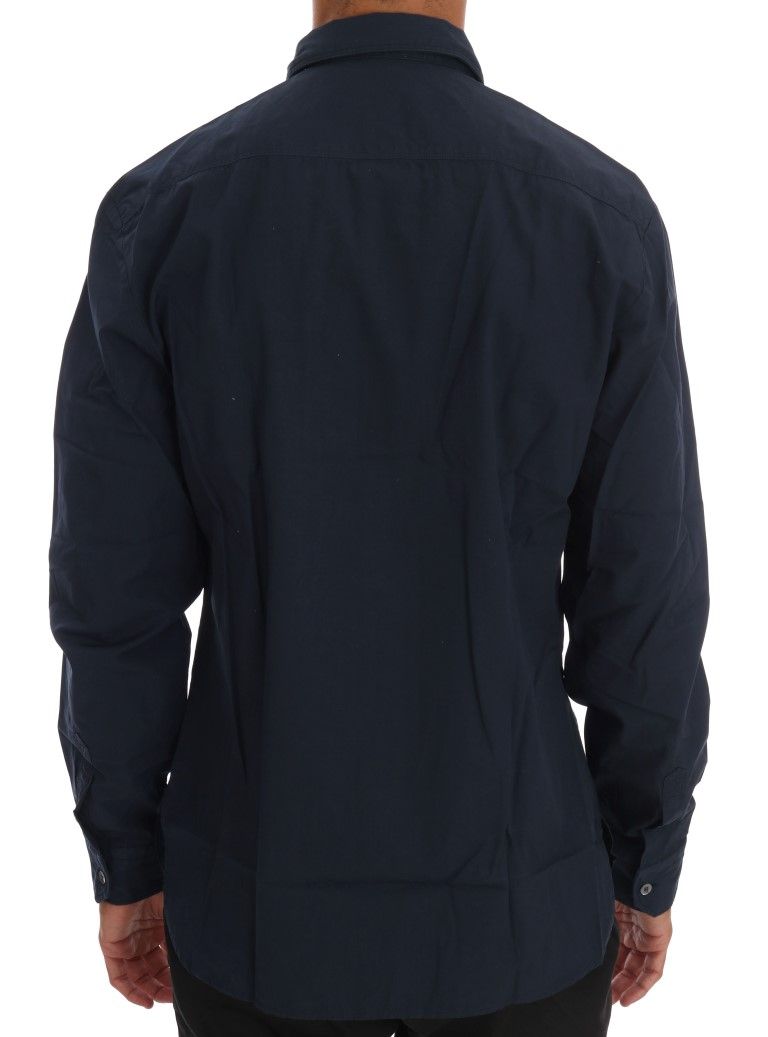 Casual Cotton Long Sleeve Men's Shirt - John Galliano - Modalova