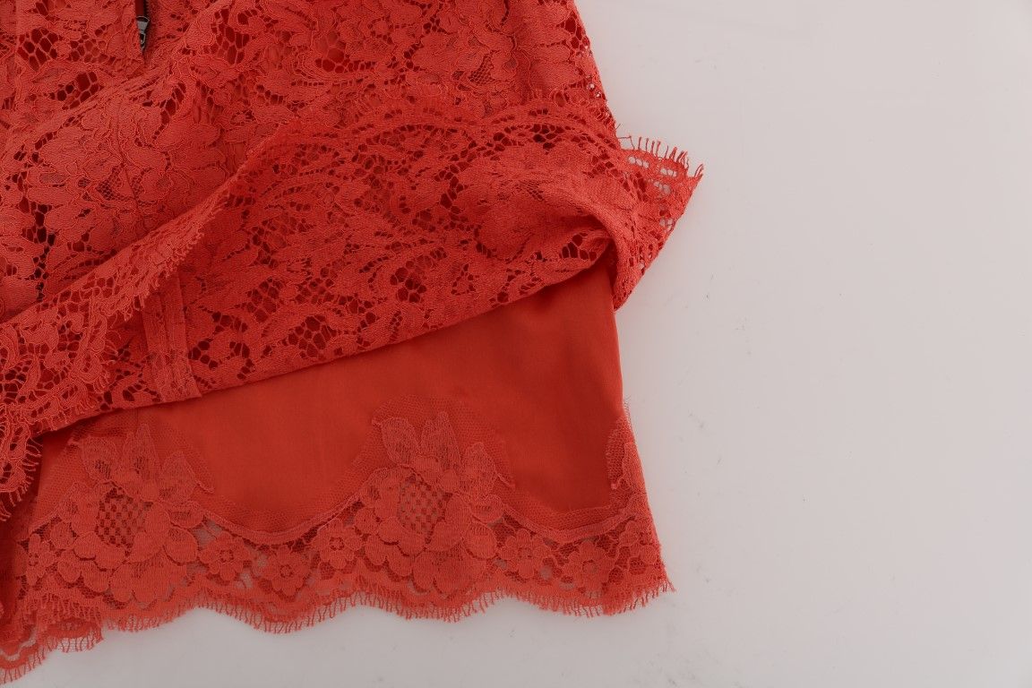 Macramé Lace Pencil Women's Skirt - Dolce & Gabbana - Modalova
