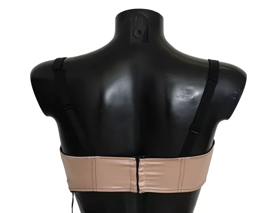 Black Straps Balconcino Women's Bra - Dolce & Gabbana - Modalova