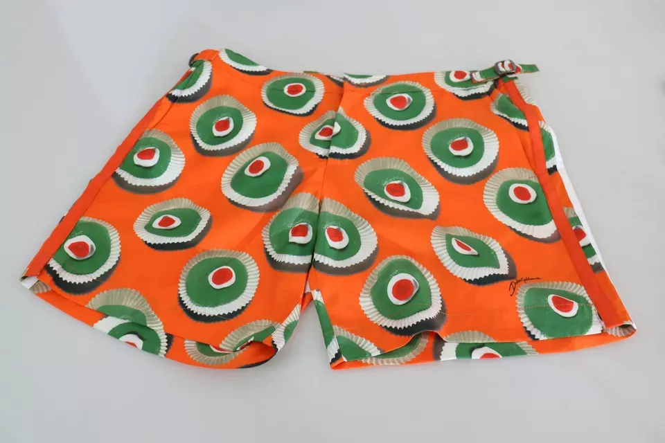 Cupcake Beachwear Shorts Men's Swimwear - Dolce & Gabbana - Modalova