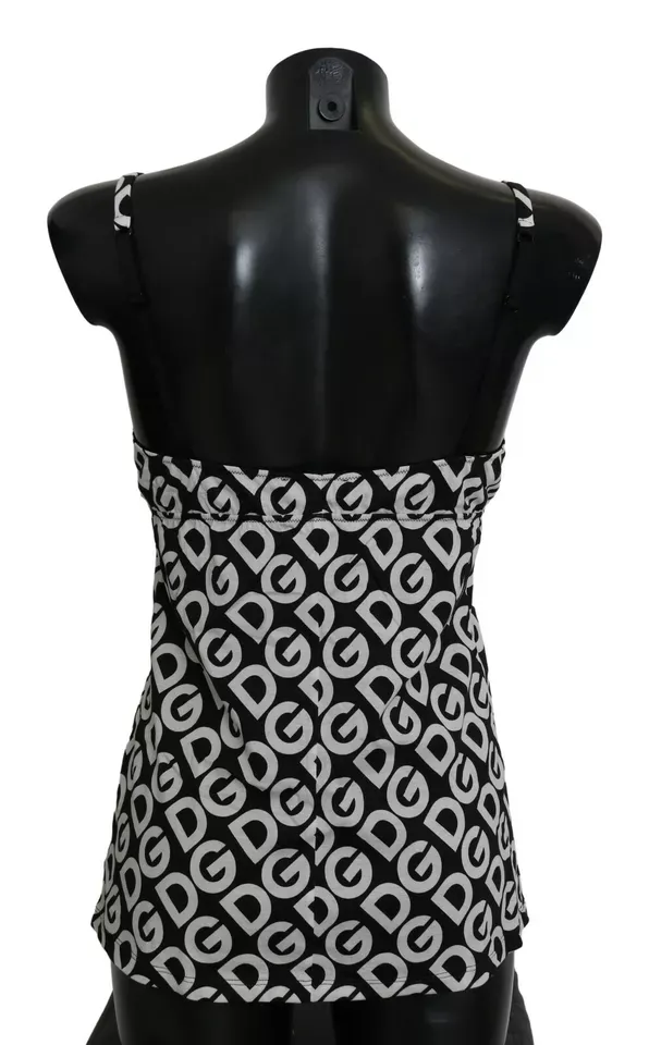 DG Mania Print Sleeveless Women's Swimwear - Dolce & Gabbana - Modalova