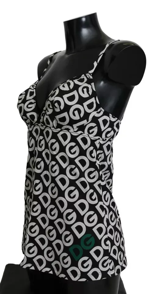 DG Mania Print Sleeveless Women's Swimwear - Dolce & Gabbana - Modalova