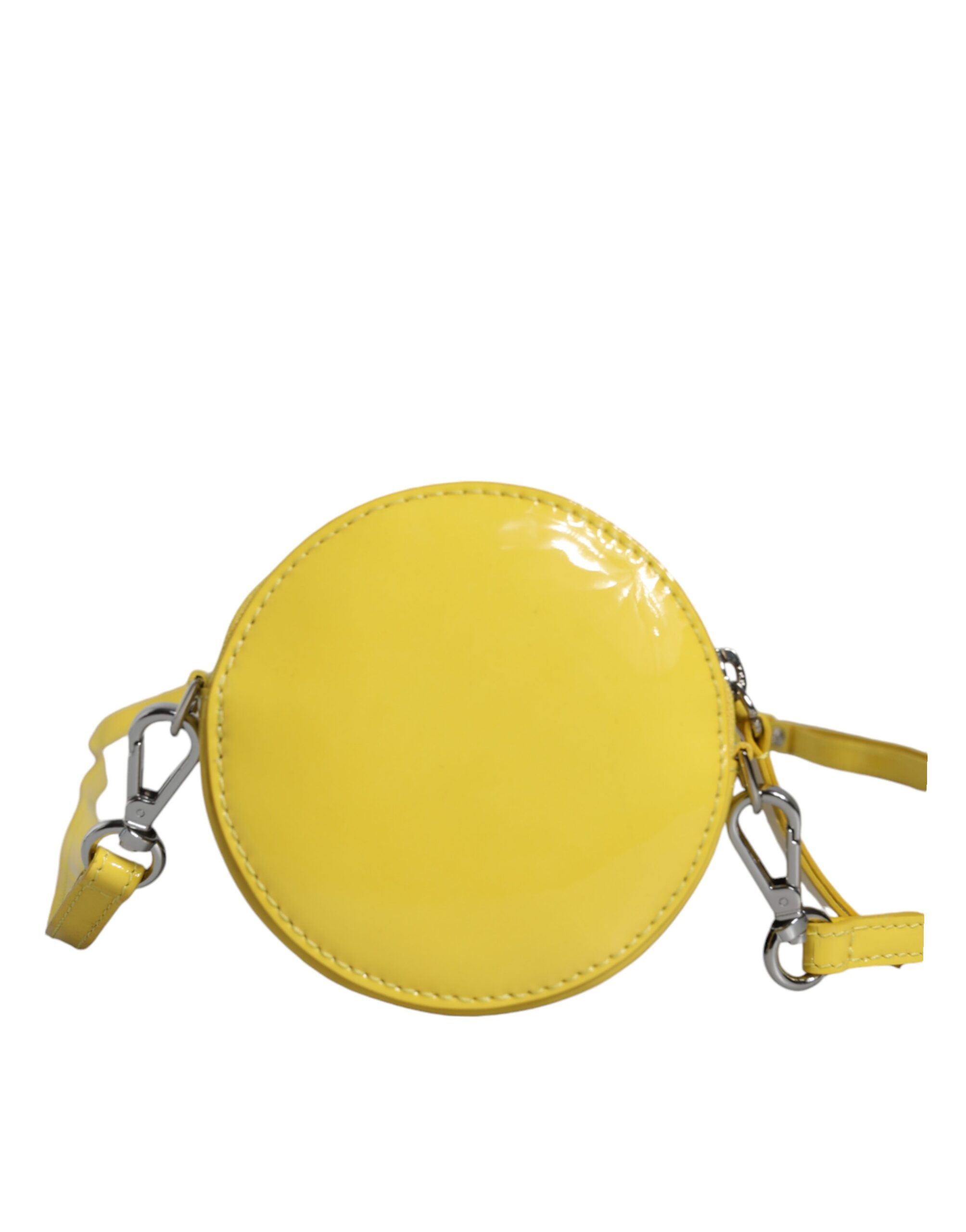 Leather Logo Crossbody Sling Shoulder Round Women's Bag (Pre-Owned) - MSGM - Modalova